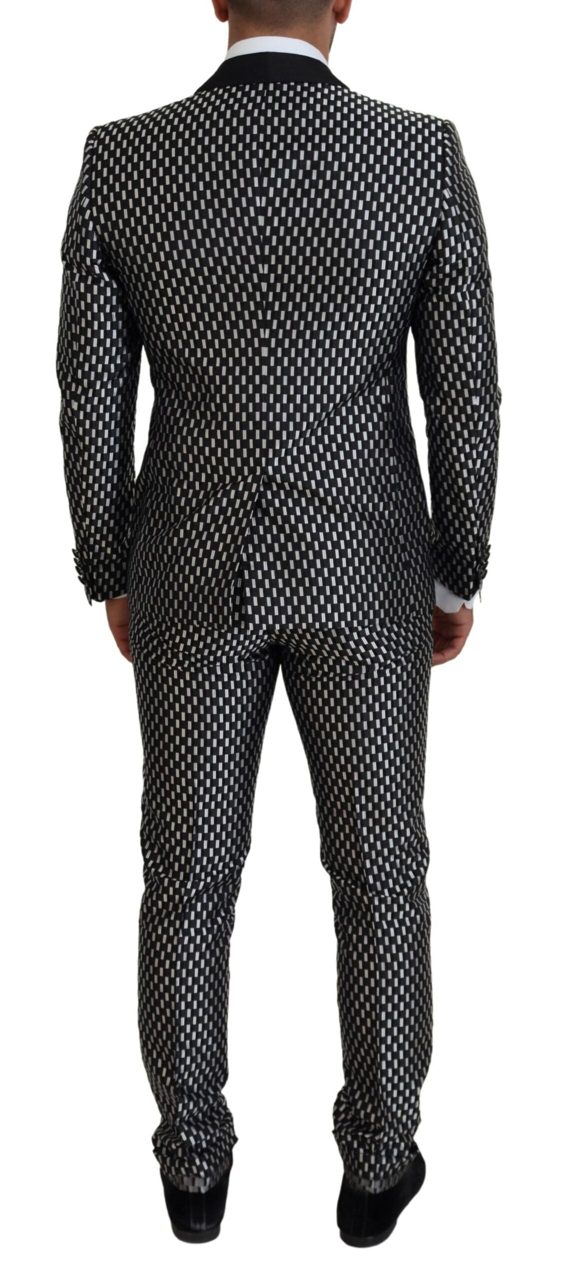 Dolce & Gabbana Black Two Piece Suits for Men detail view