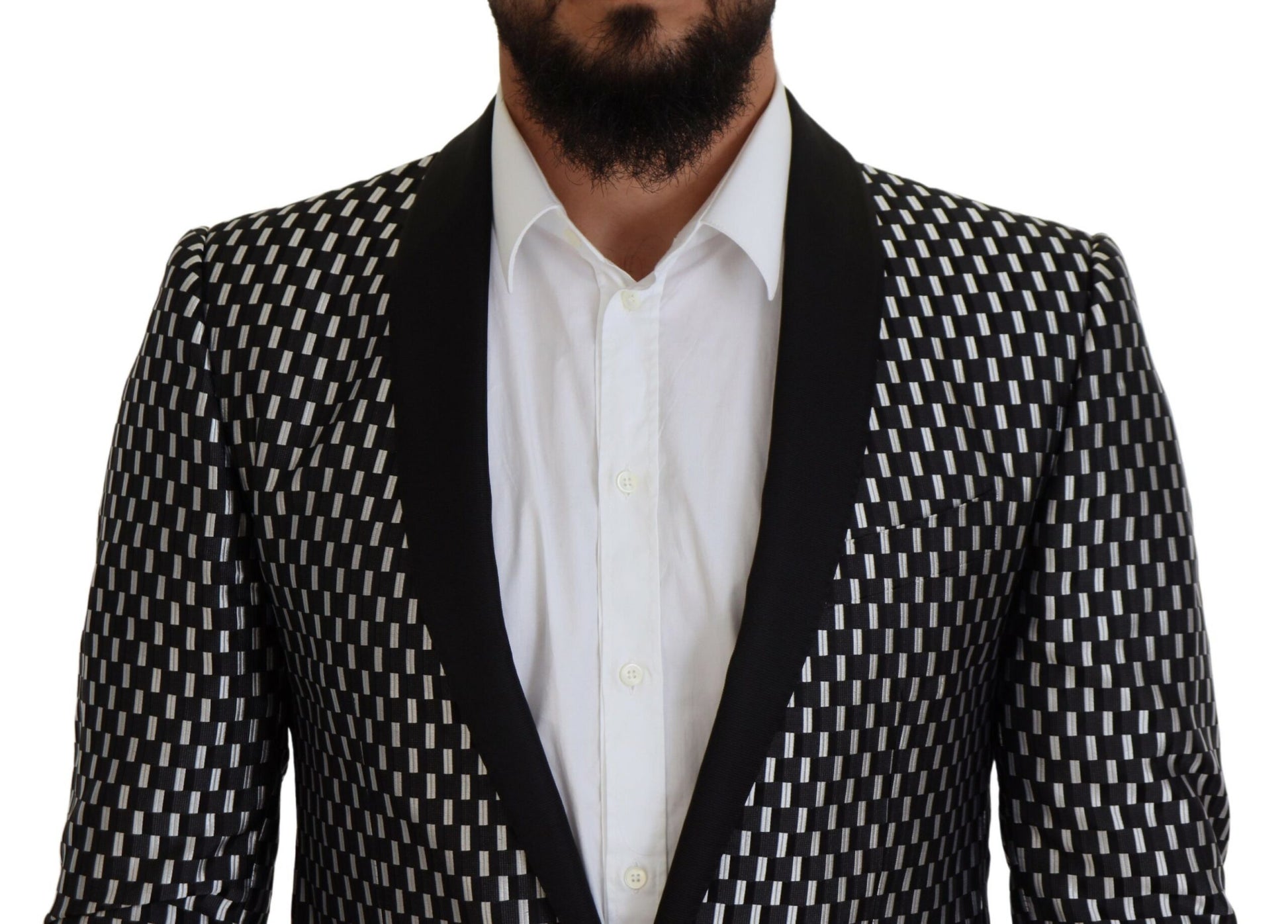 Dolce & Gabbana Black Two Piece Suits for Men side view