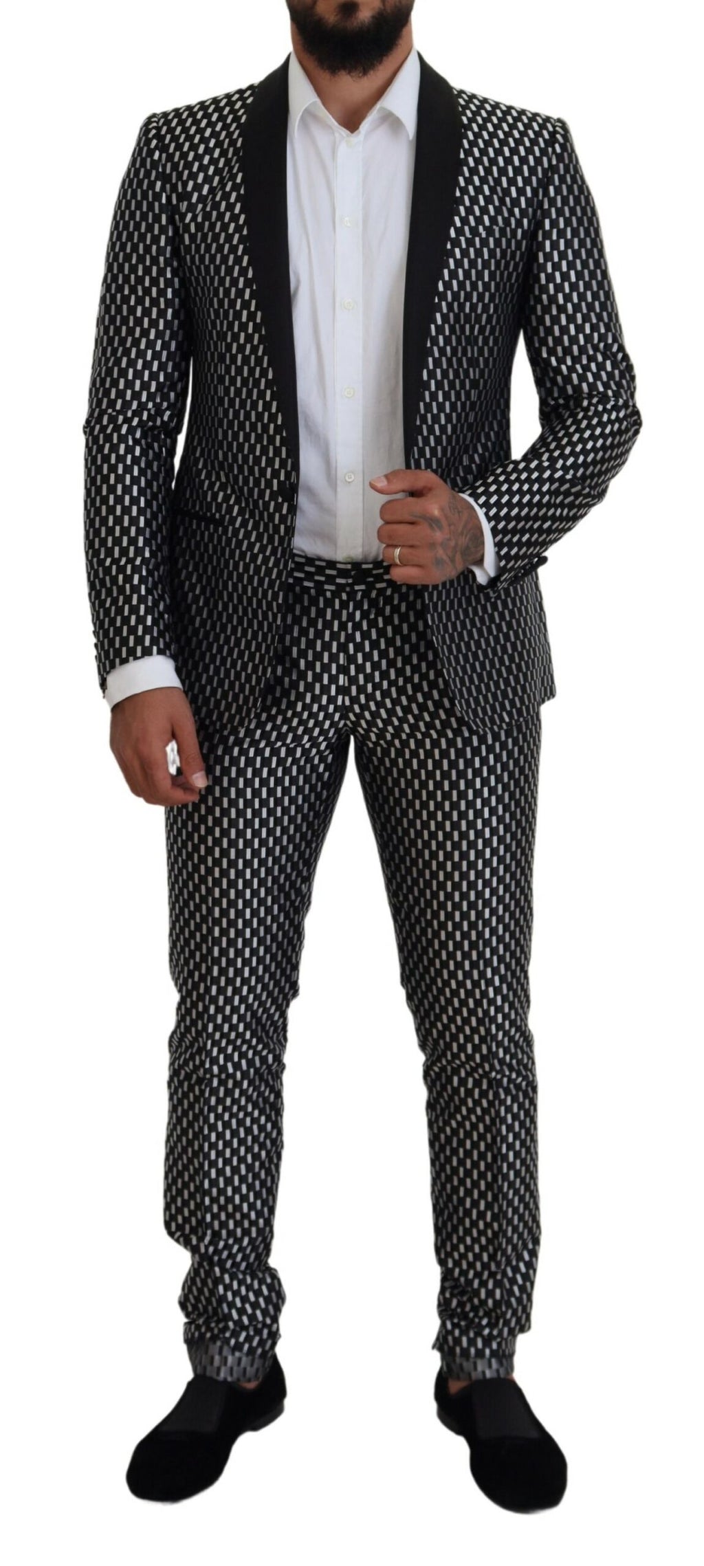 Dolce & Gabbana Black Two Piece Suits for Men additional view