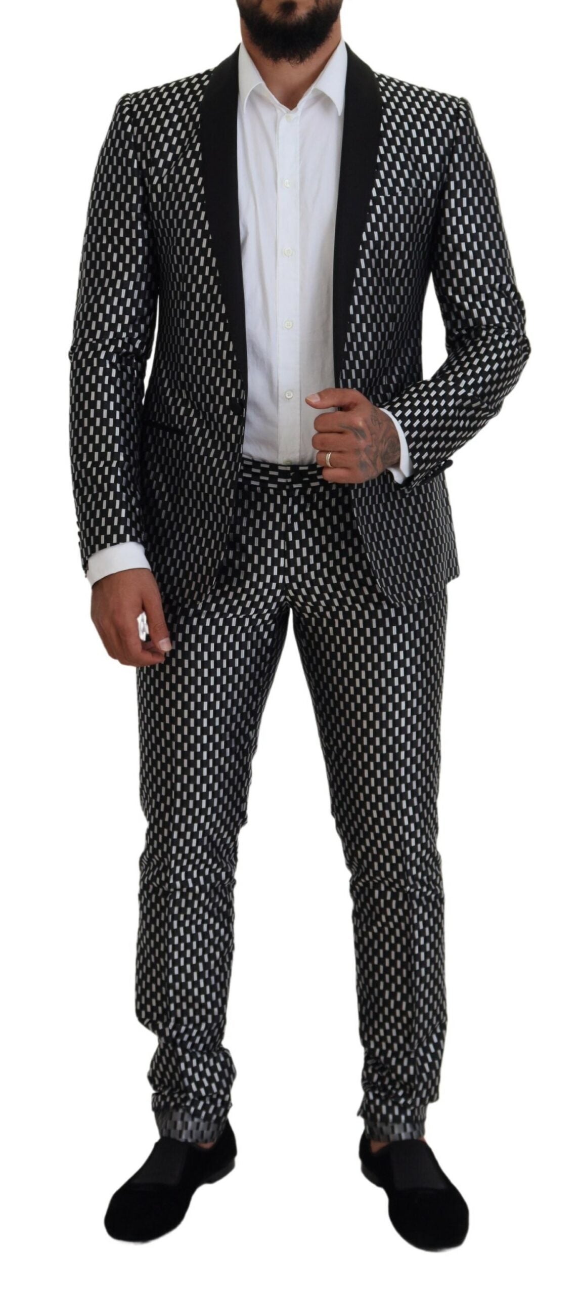 Dolce & Gabbana Black Two Piece Suits for Men additional view