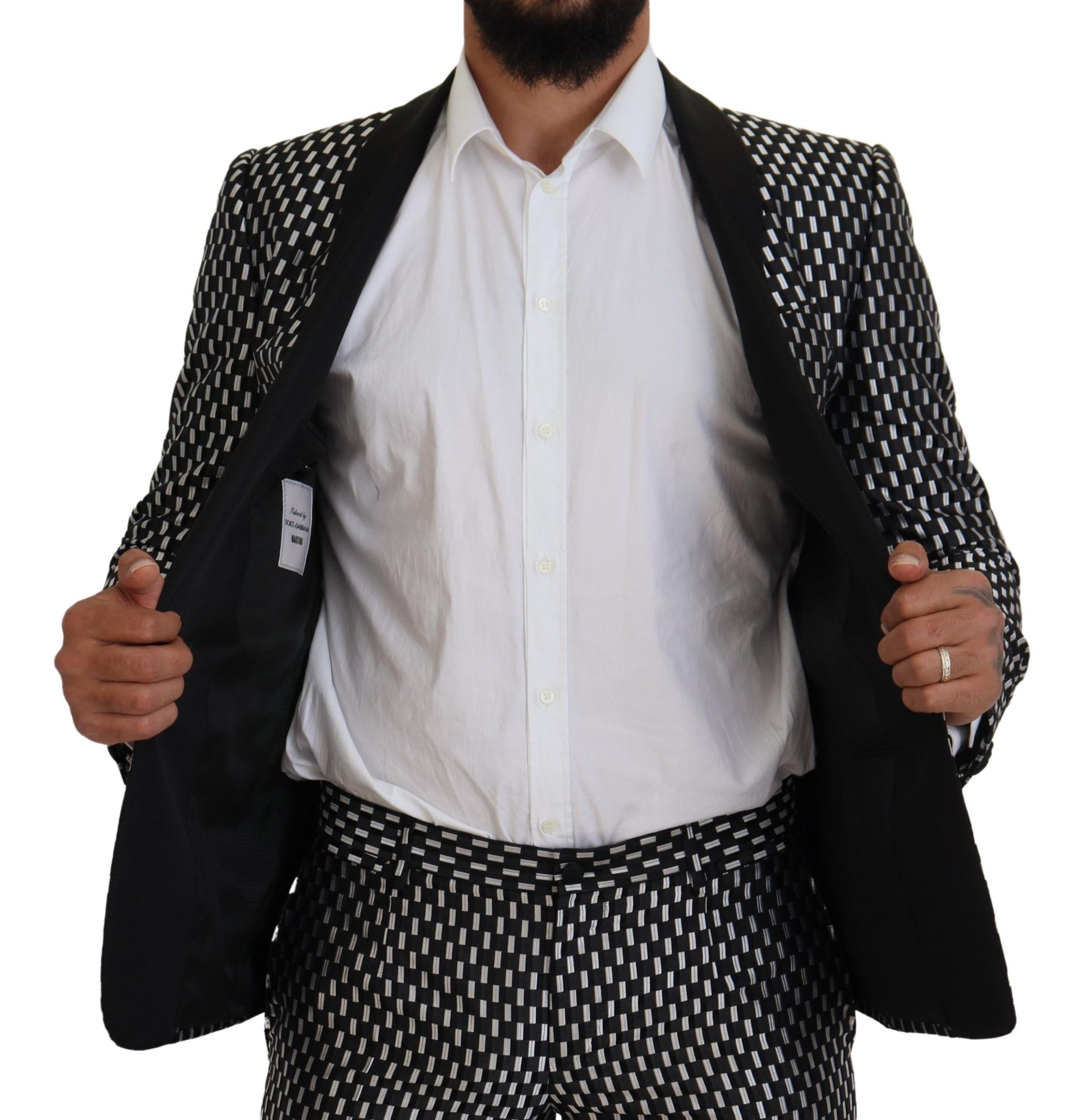 Dolce & Gabbana Black Two Piece Suits for Men additional view