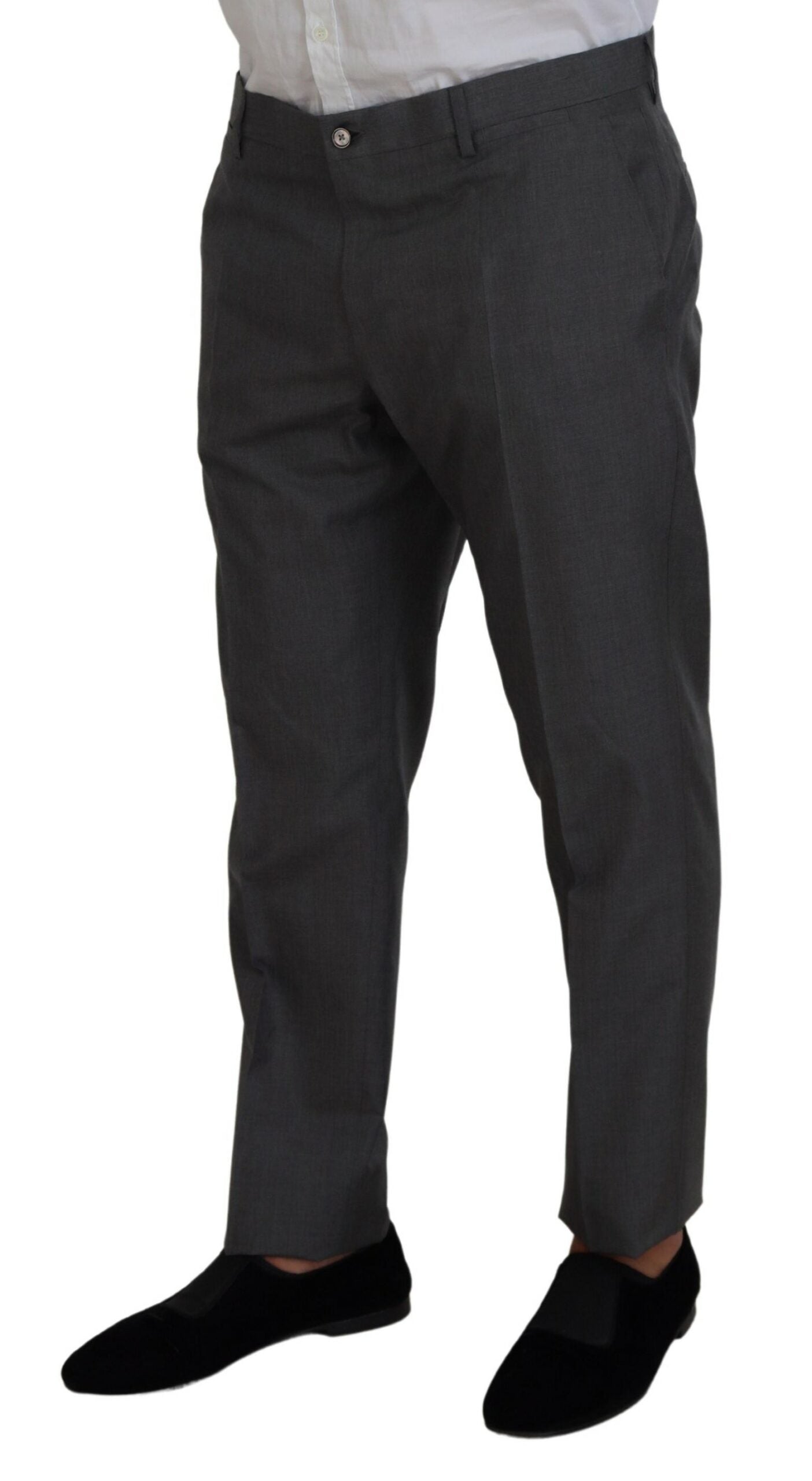 Dolce & Gabbana Grey Three Piece Suits for Men side view