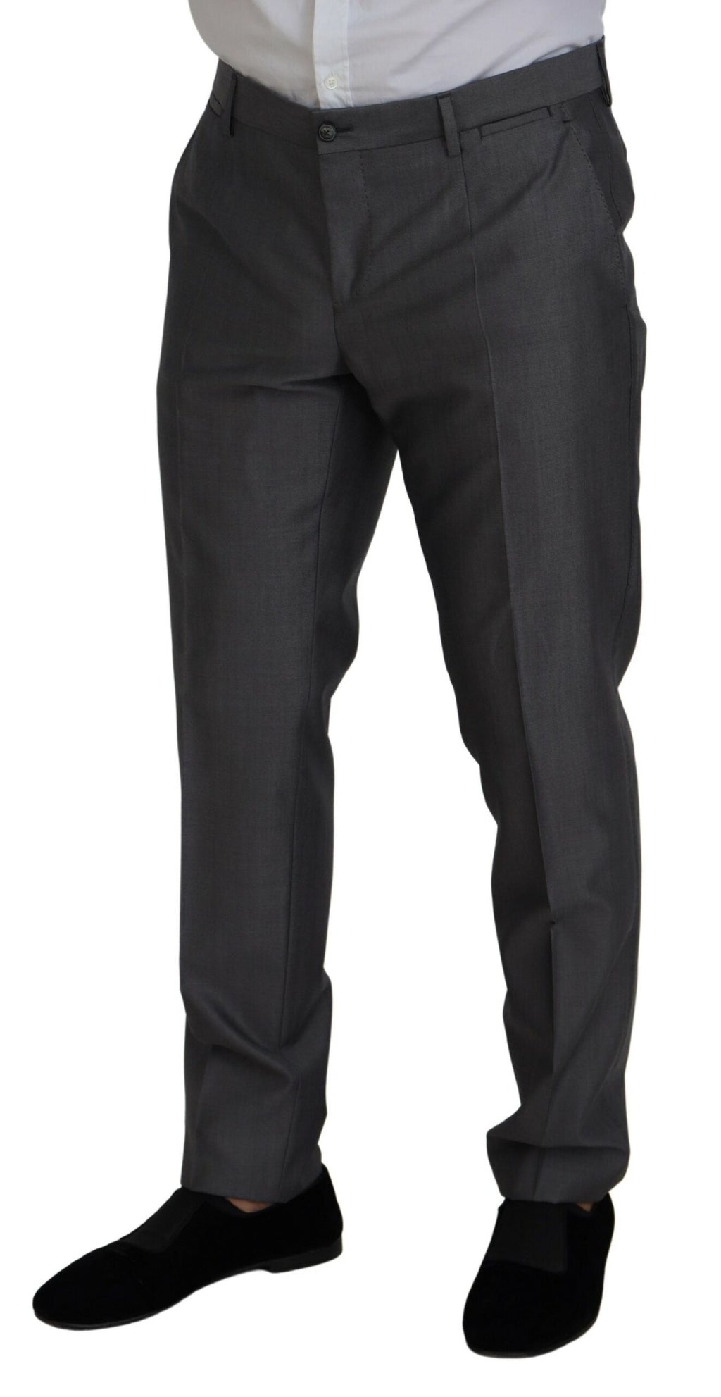 Dolce & Gabbana Grey Three Piece Suits for Men side view