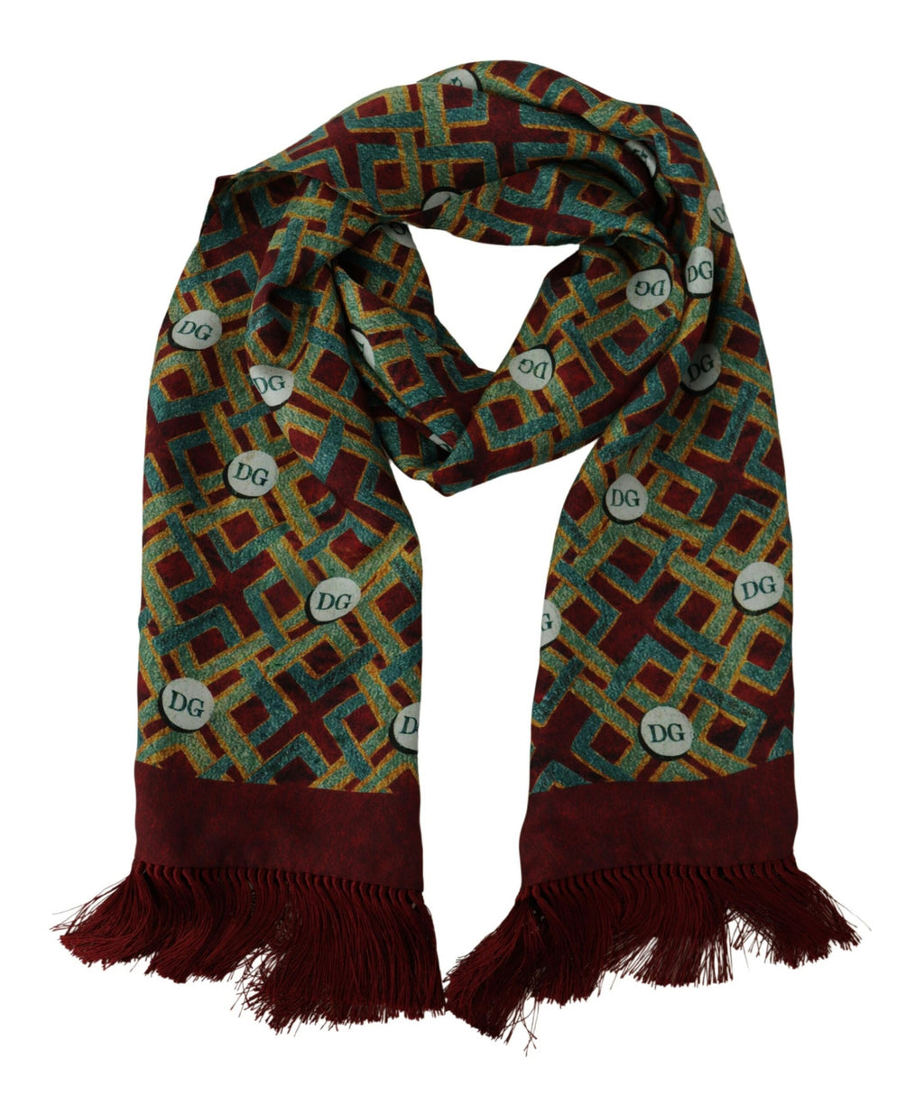 Dolce & Gabbana Multicolor Scarf for Men detail view