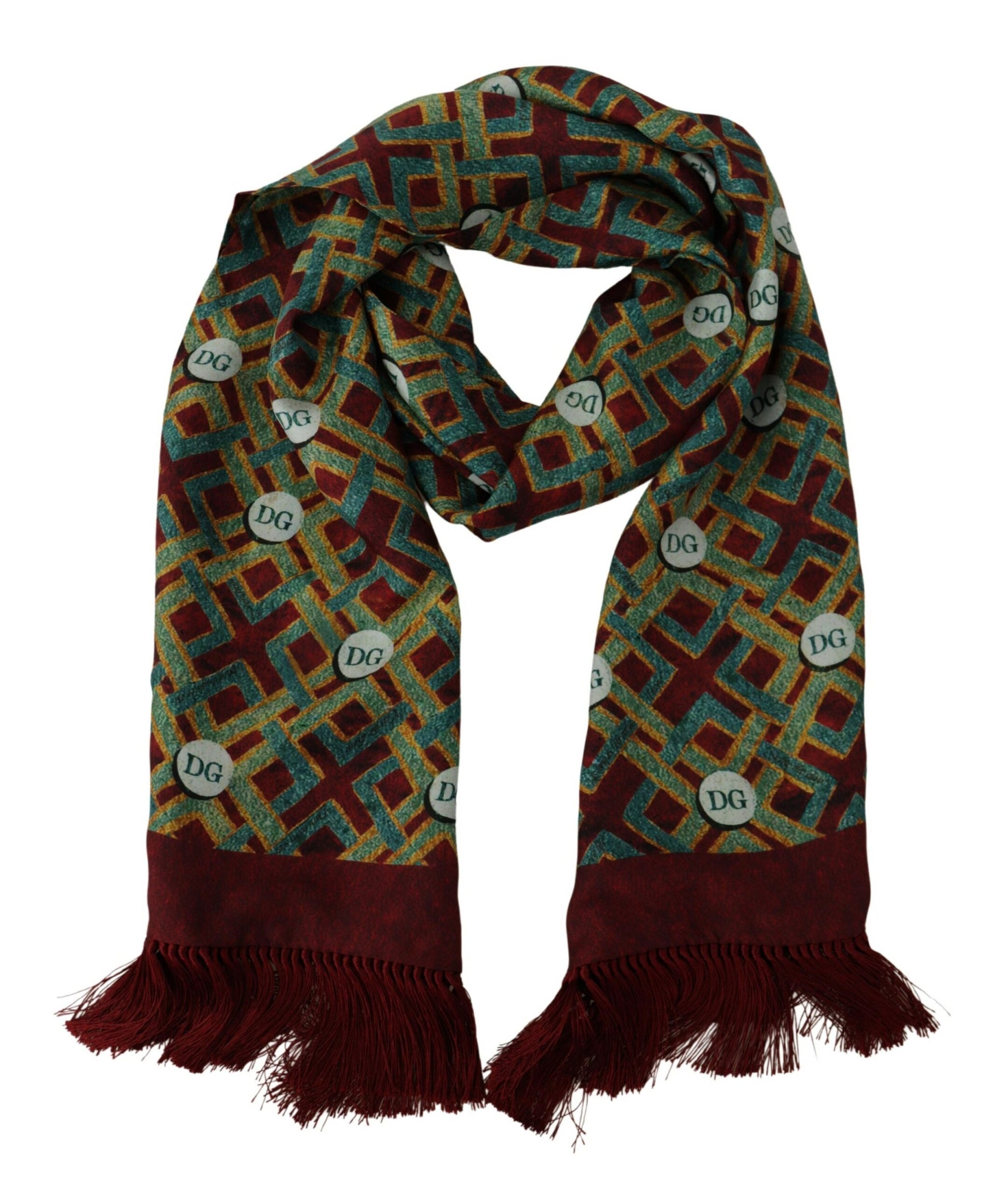 Dolce & Gabbana Multicolor Scarf for Men detail view