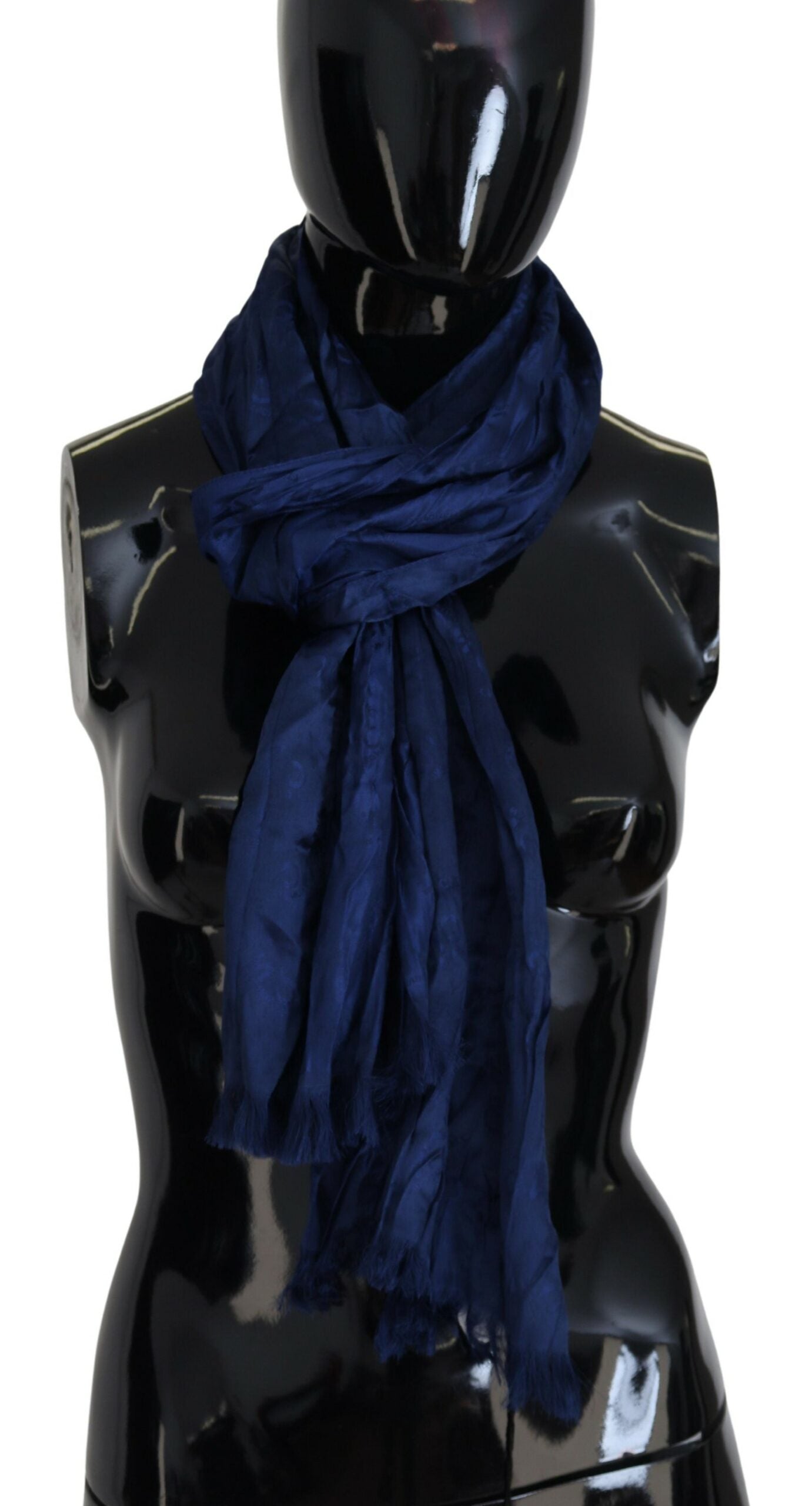 Costume National Blue Scarf for Women