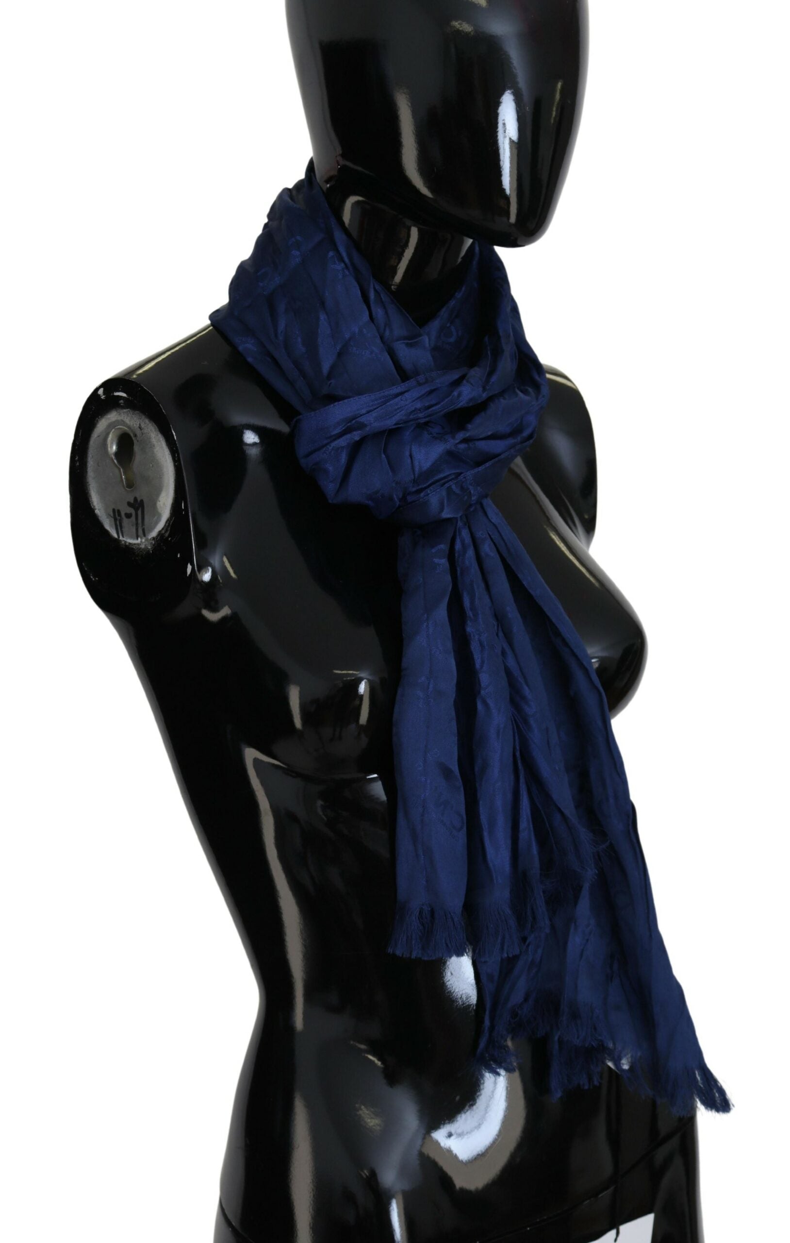 Costume National Blue Scarf for Women alternate view