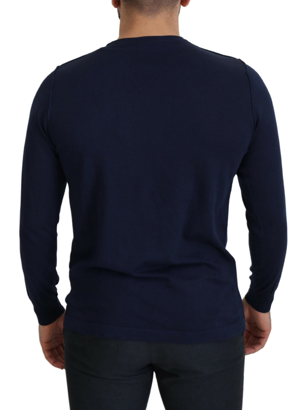 Paolo Pecora Milano Blue Sweatshirt for Men detail view