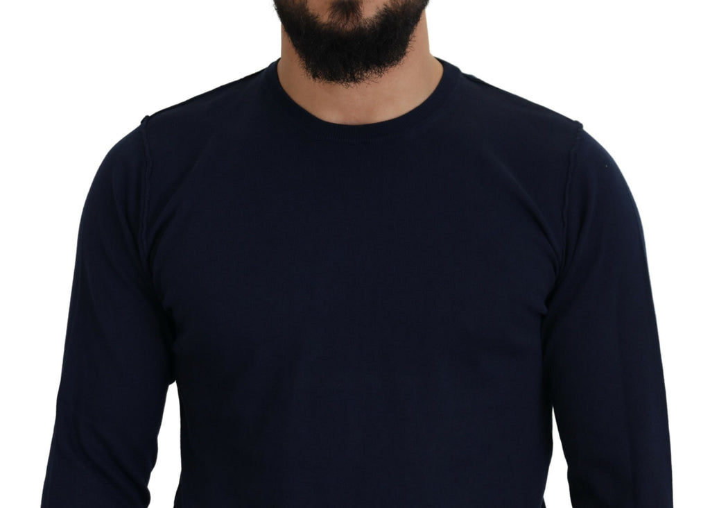 Paolo Pecora Milano Blue Sweatshirt for Men side view