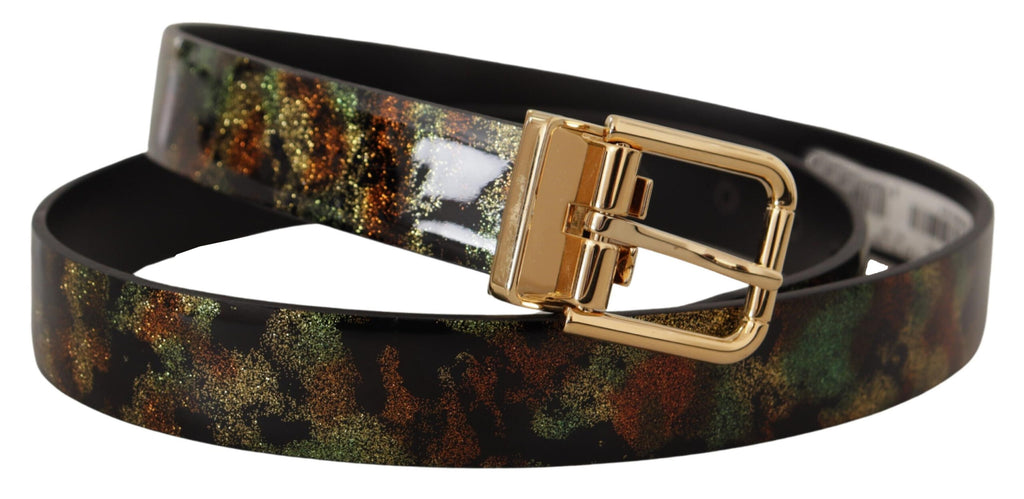 Dolce & Gabbana Green Belt for Men alternate view