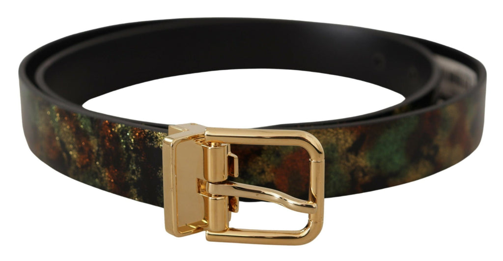 Dolce & Gabbana Green Belt for Men
