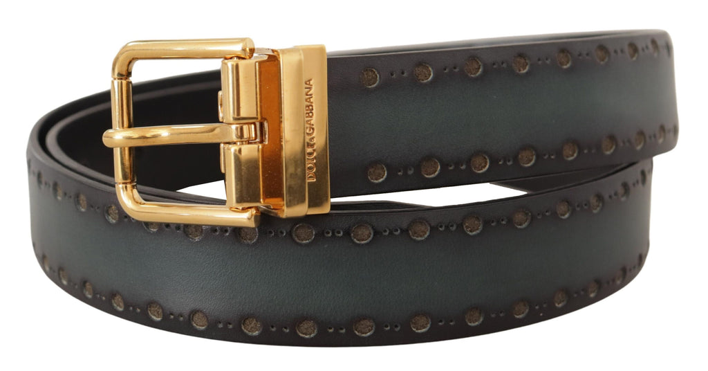Dolce & Gabbana Green Belt for Men alternate view