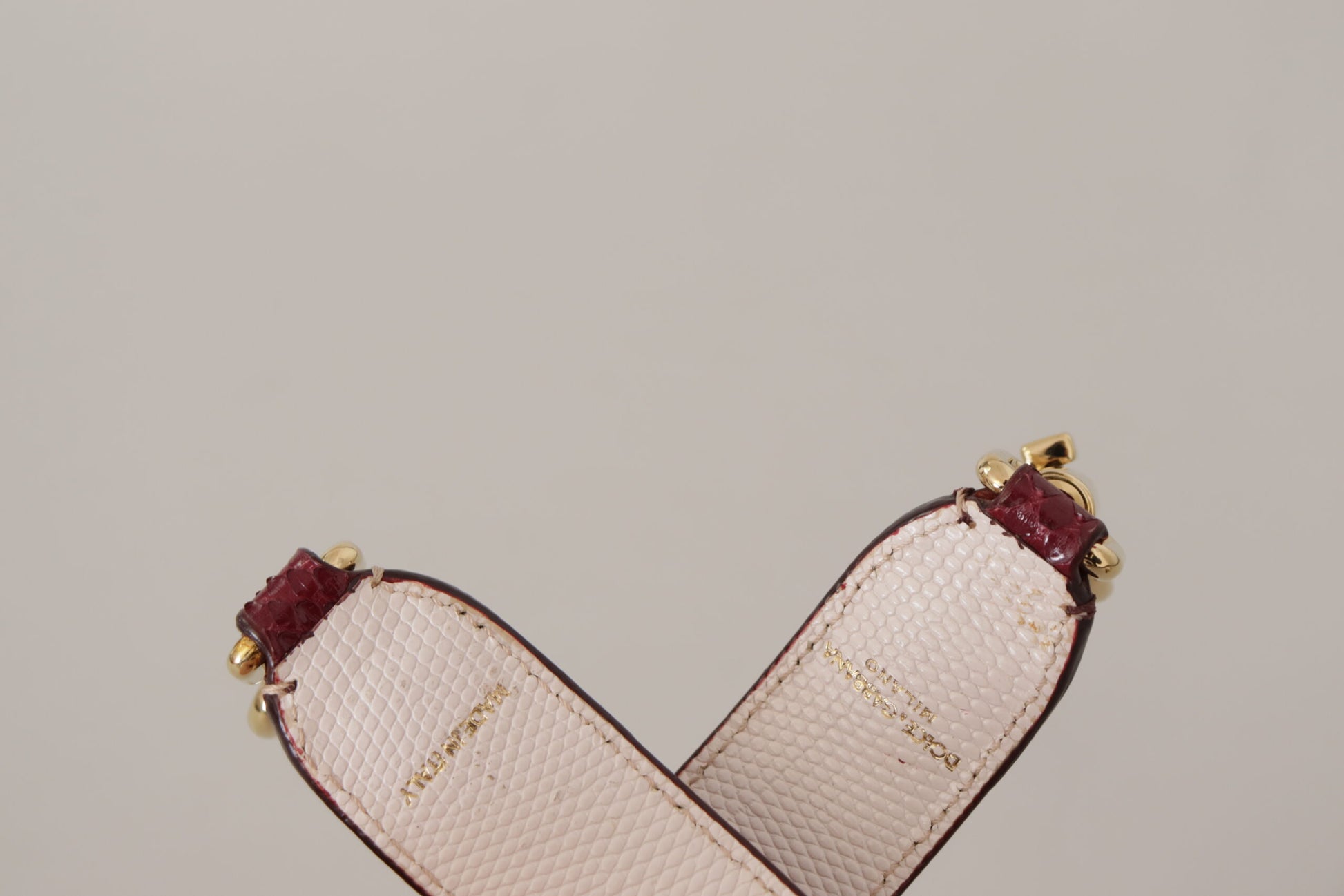 Dolce & Gabbana Red Shoulder Strap for Women detail view