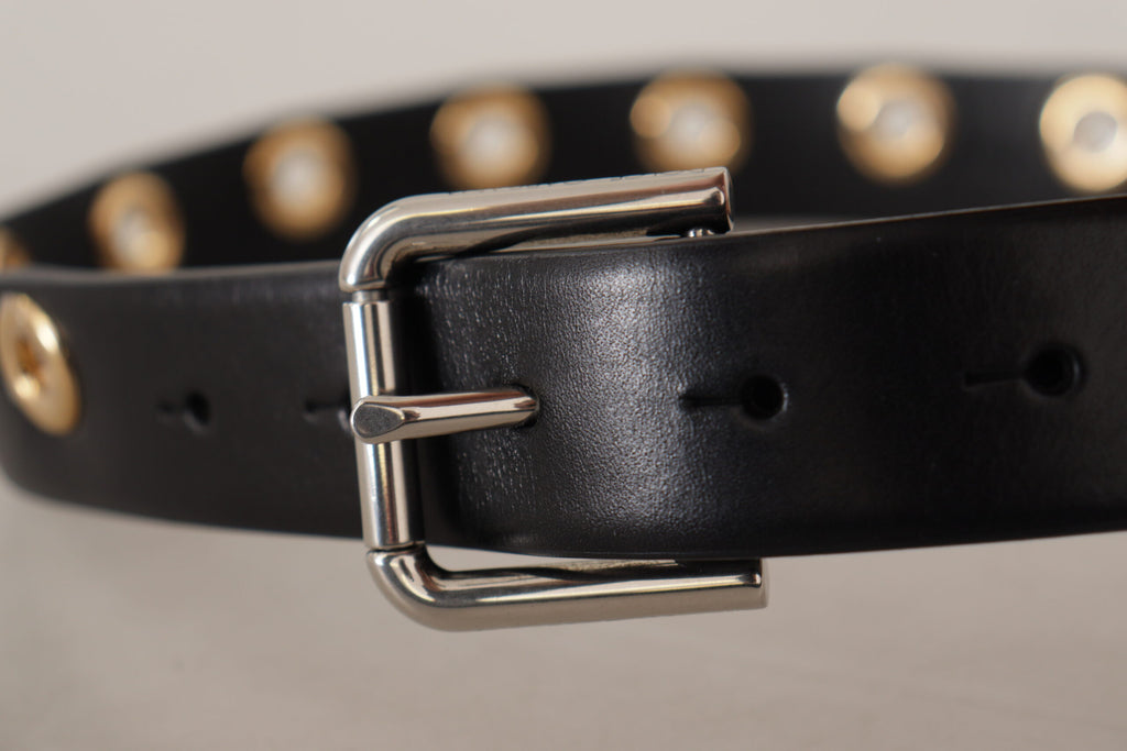 Dolce & Gabbana Black Belt for Women side view