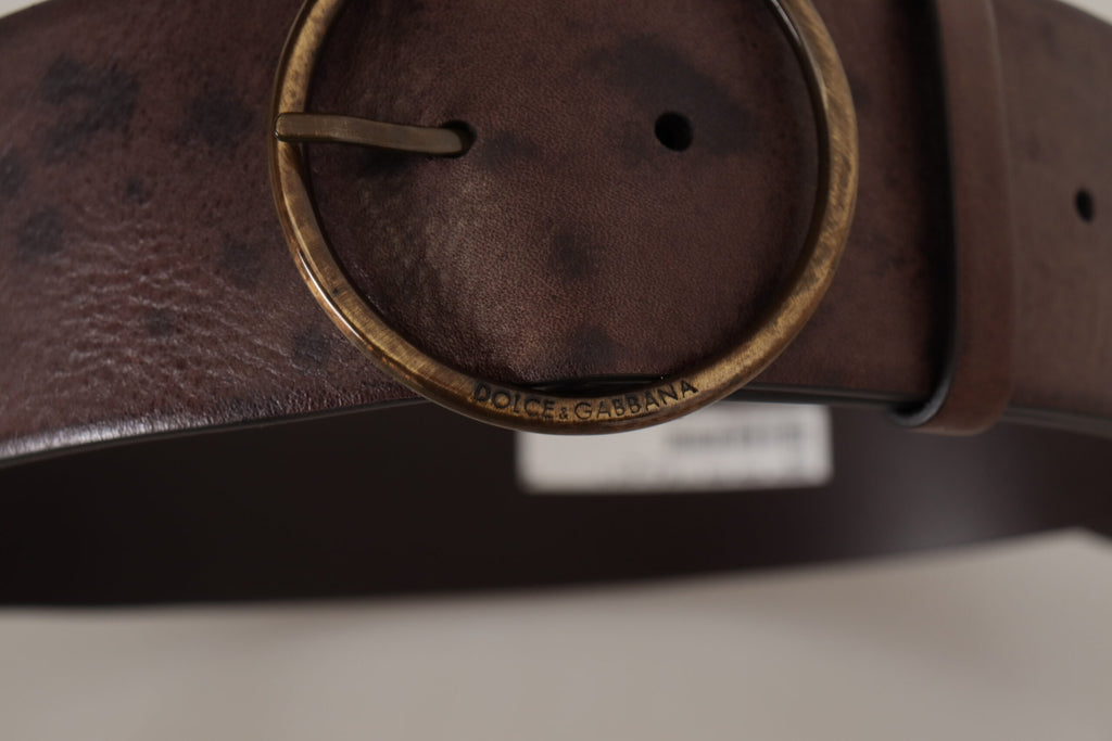 Dolce & Gabbana Brown Belt for Women side view