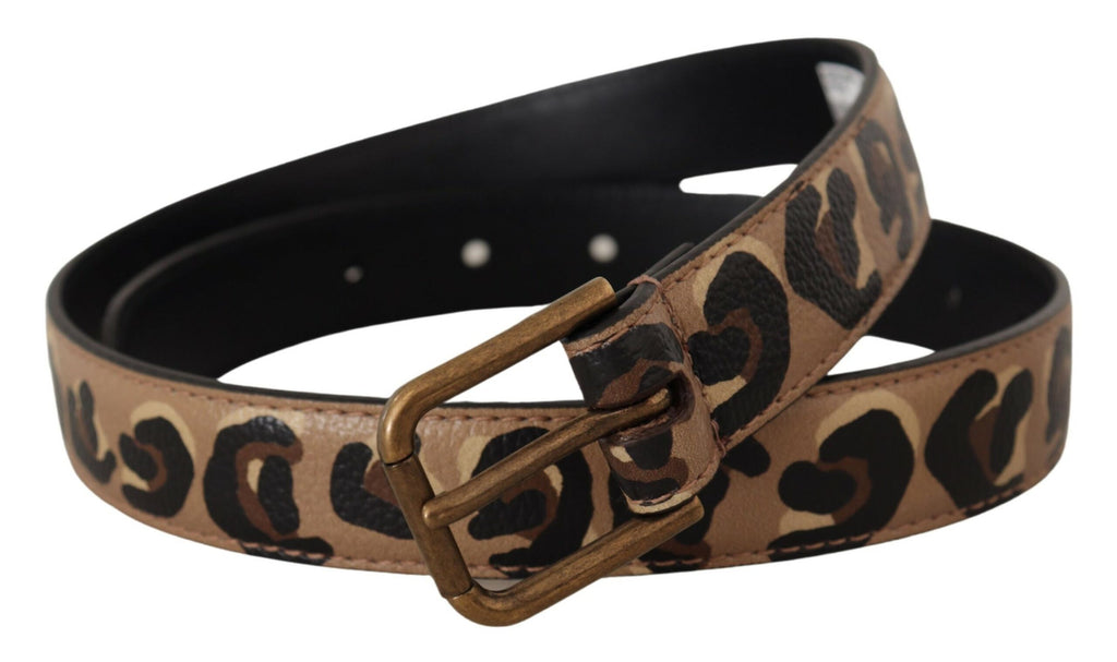 Dolce & Gabbana Brown High Waist Belts for Women alternate view