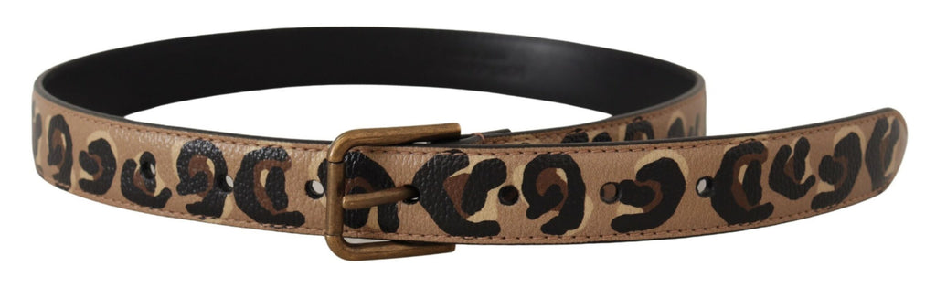 Dolce & Gabbana Brown High Waist Belts for Women detail view