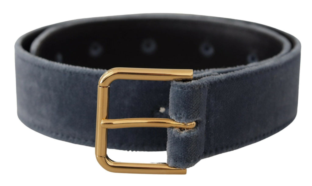 Dolce & Gabbana Blue High Waist Belts for Women