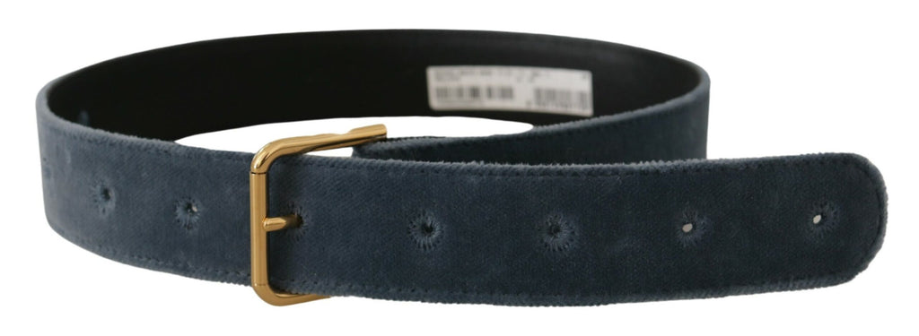 Dolce & Gabbana Blue High Waist Belts for Women detail view