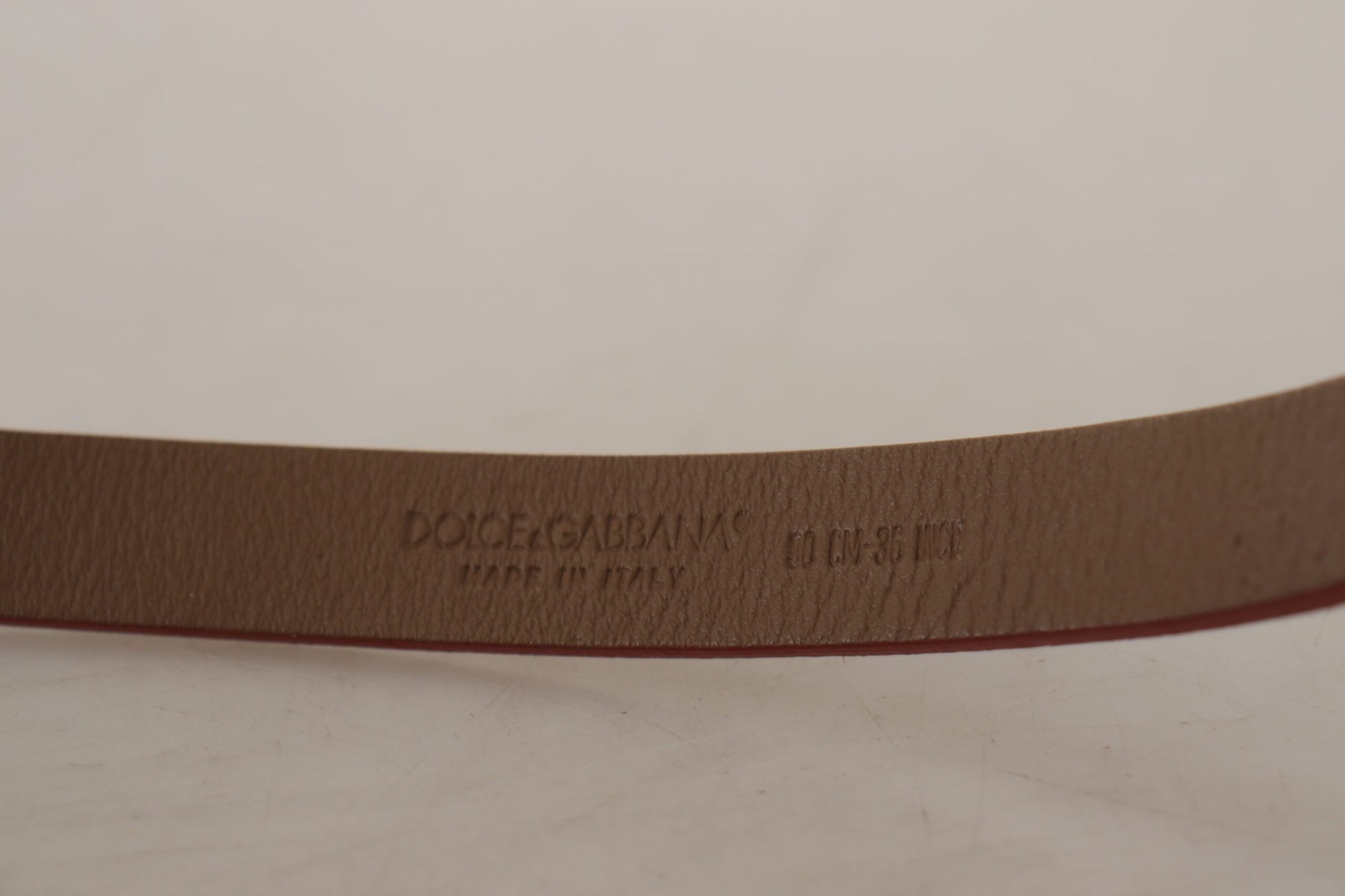 Dolce & Gabbana Brown High Waist Belts for Women additional view