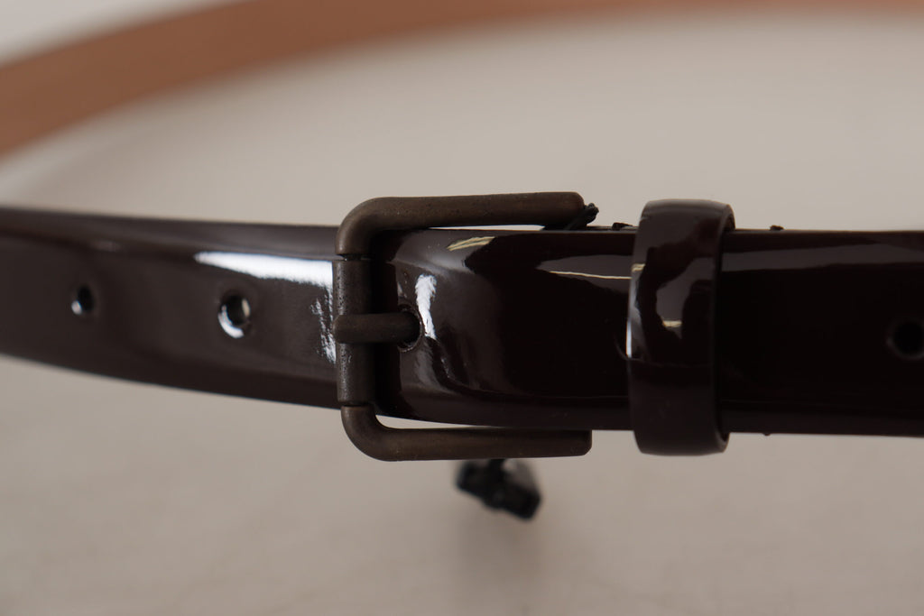 Dolce & Gabbana Black High Waist Belts for Women side view