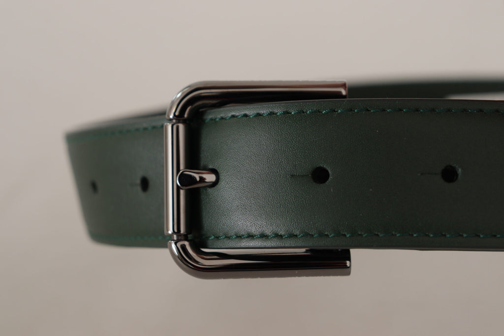 Dolce & Gabbana Green High Waist Belts for Women side view
