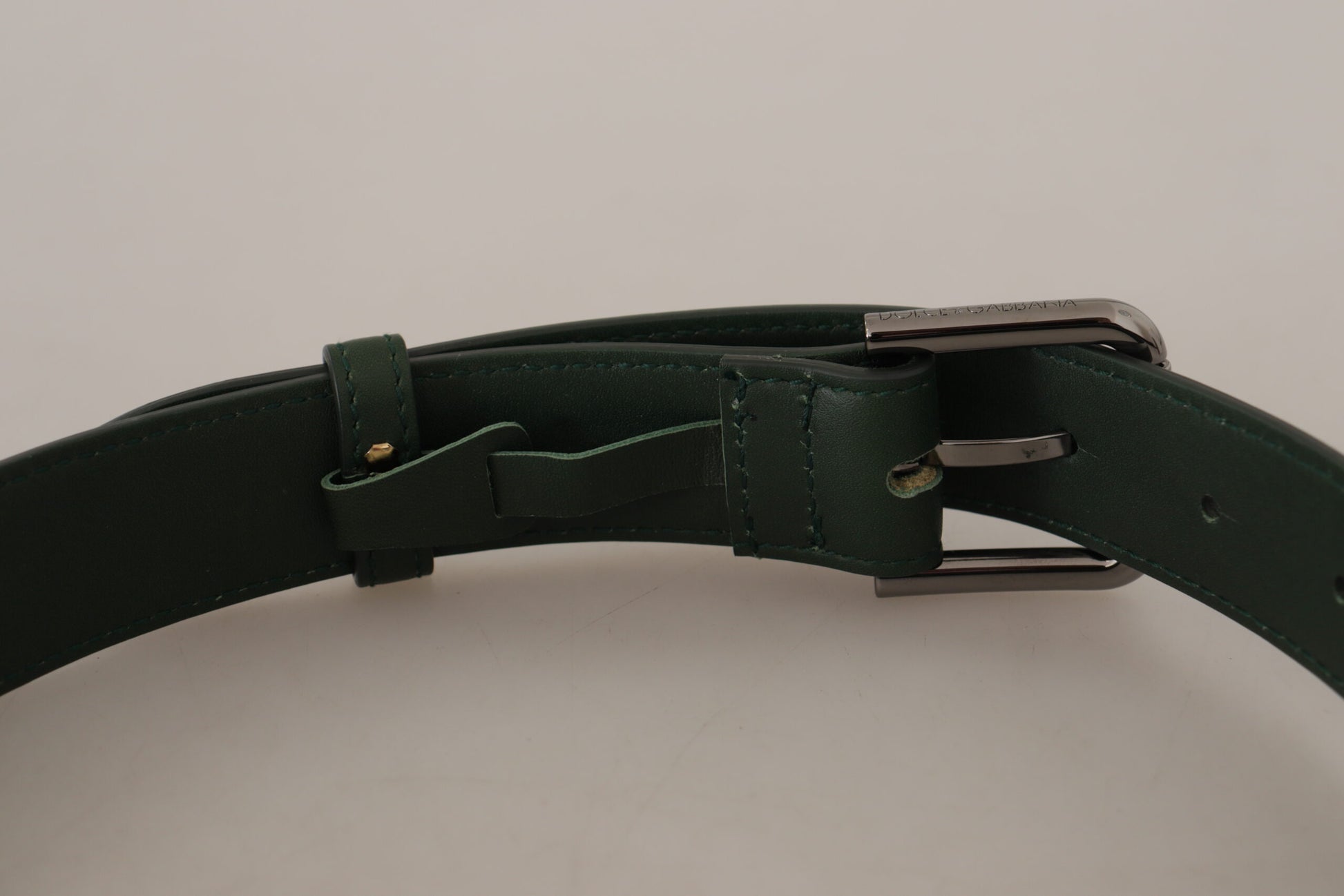 Dolce & Gabbana Green High Waist Belts for Women additional view