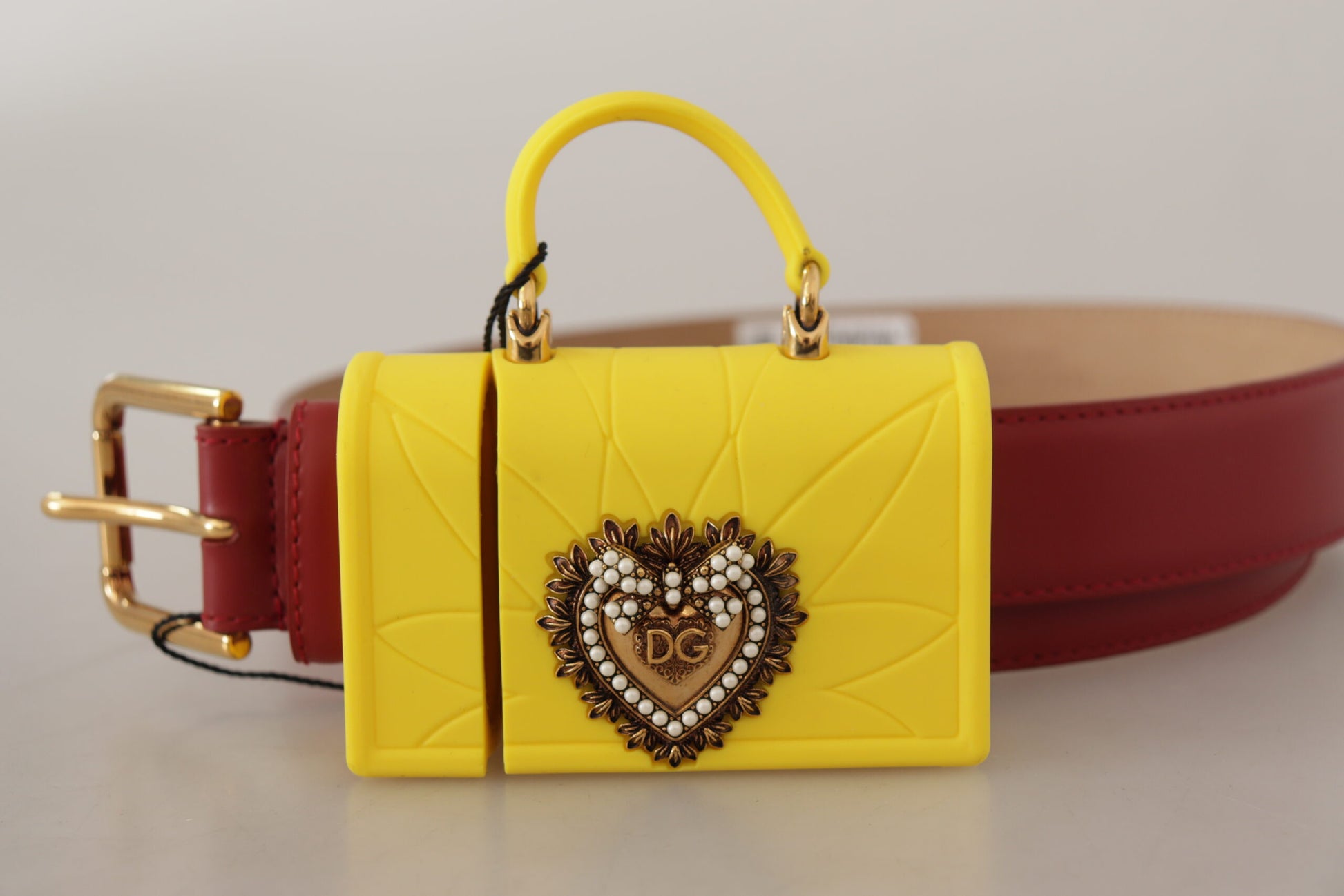 Dolce & Gabbana Red Belt for Women additional view