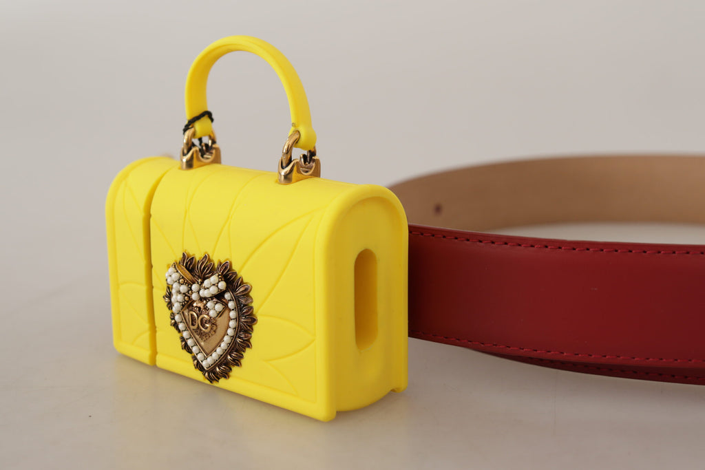 Dolce & Gabbana Red Belt for Women alternate view