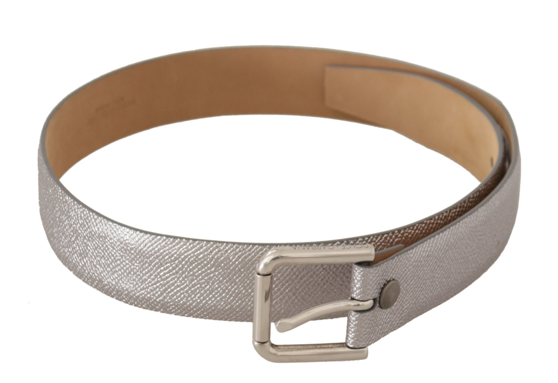 Dolce & Gabbana Silver High Waist Belts for Women