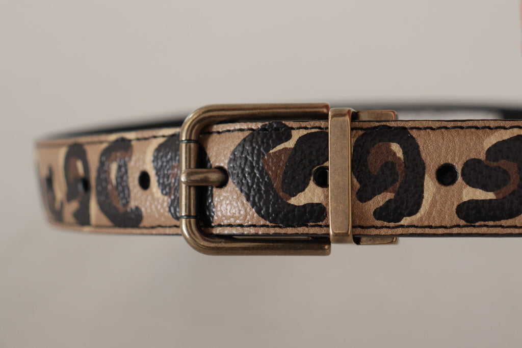 Dolce & Gabbana Brown Belt for Women side view