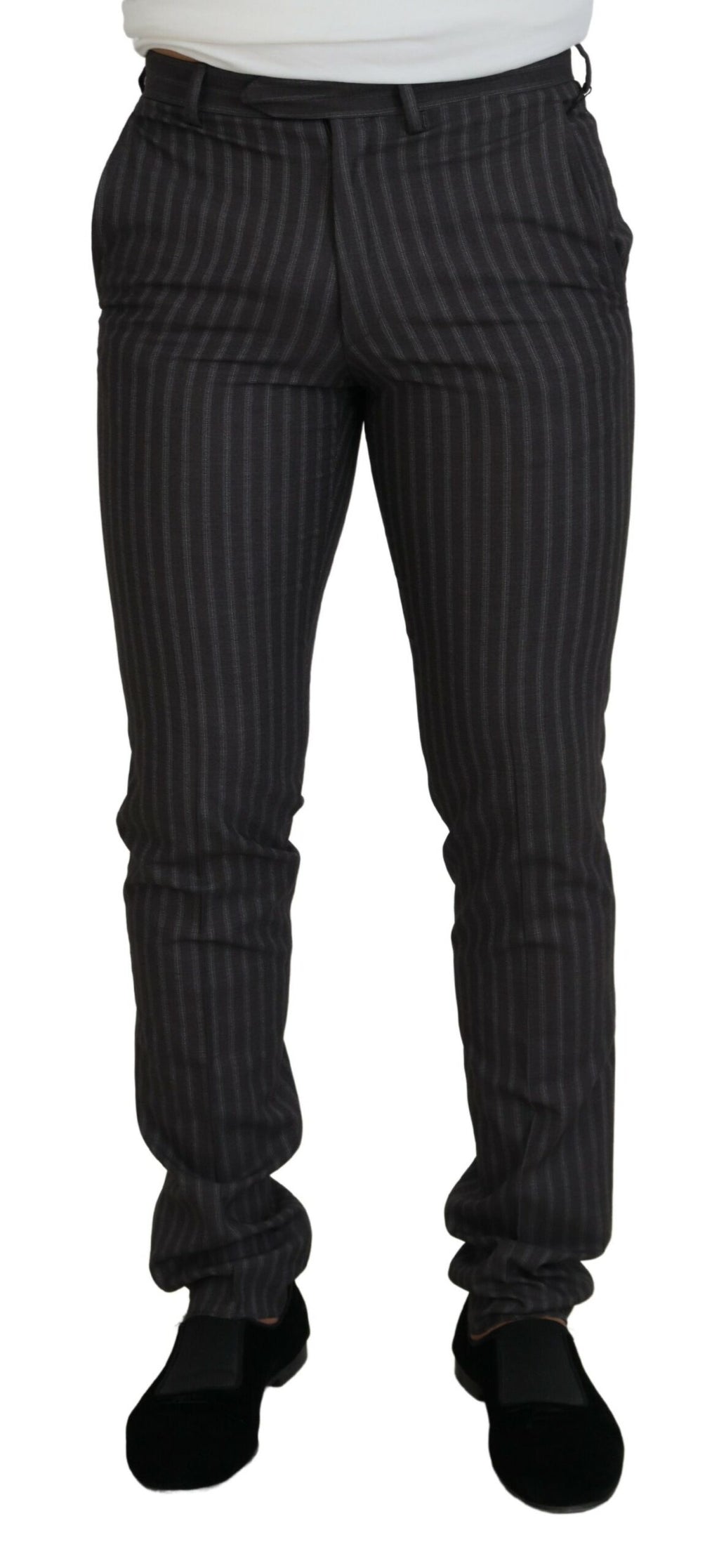 BENCIVENGA Brown Skinny Pants for Men