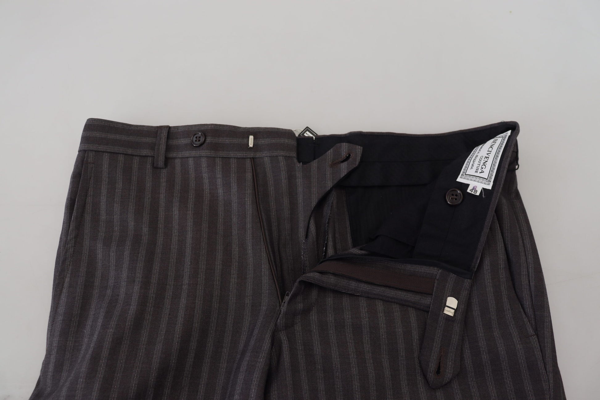 BENCIVENGA Brown Skinny Pants for Men additional view