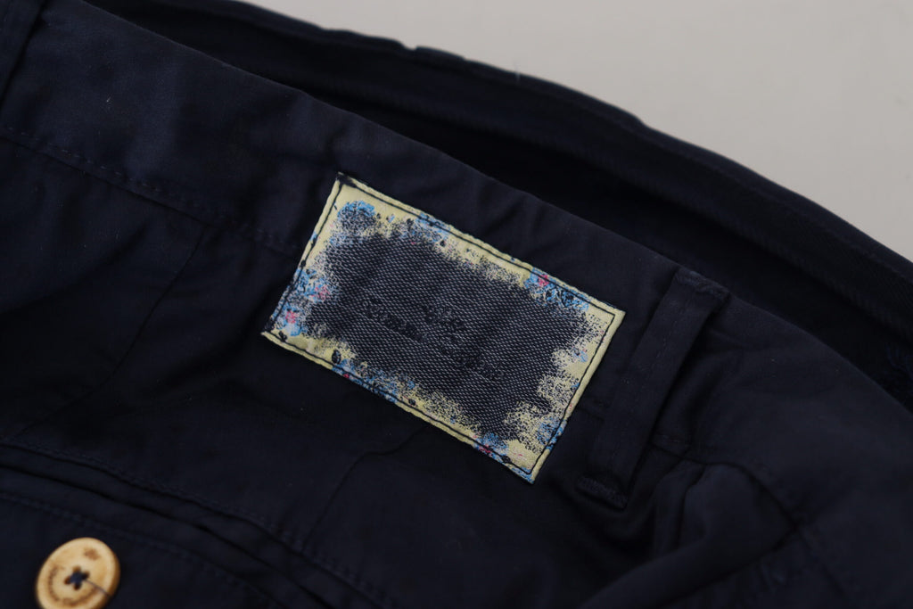 Domenico Tagliente Blue Skinny Pants for Men additional view