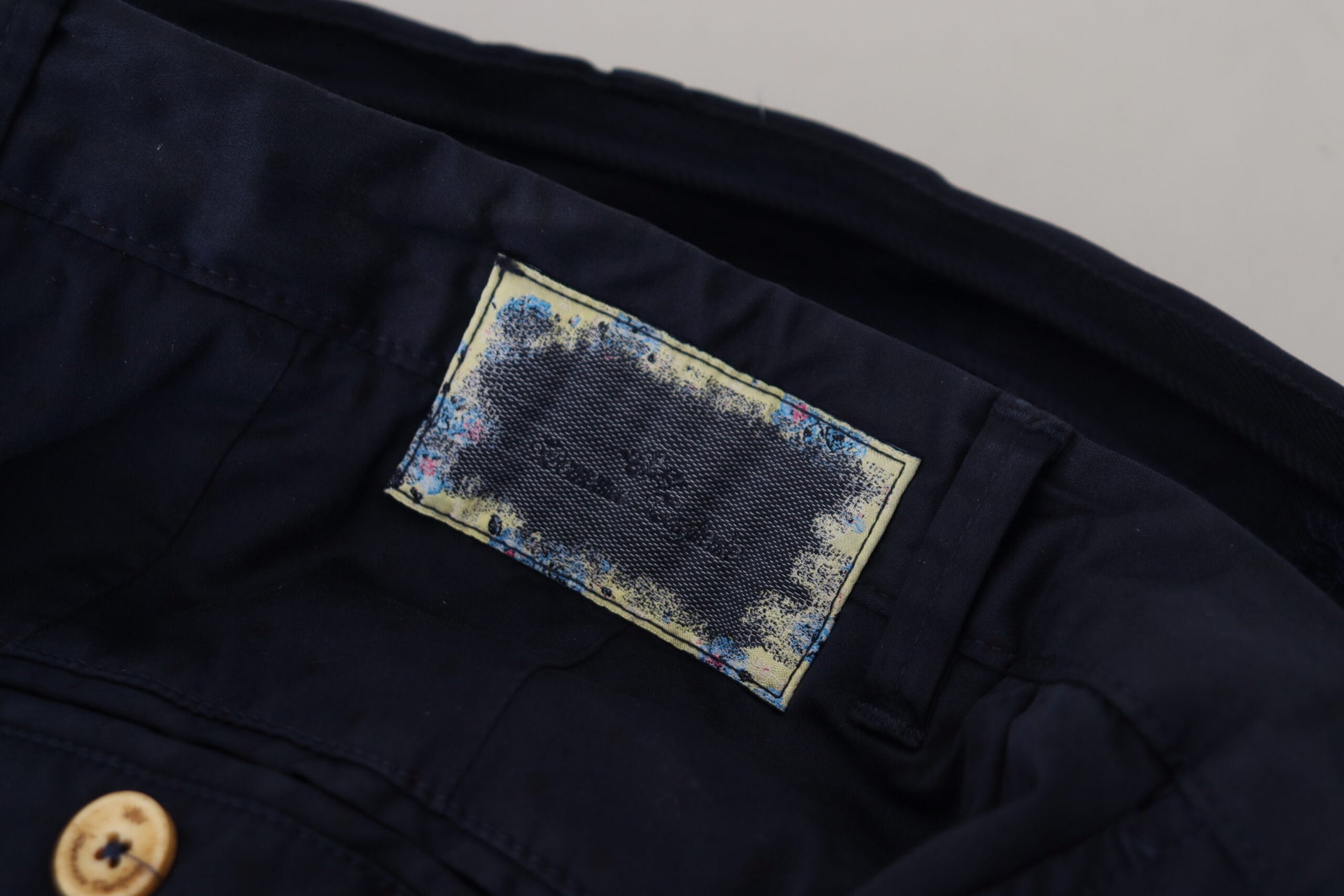 Domenico Tagliente Blue Skinny Pants for Men additional view