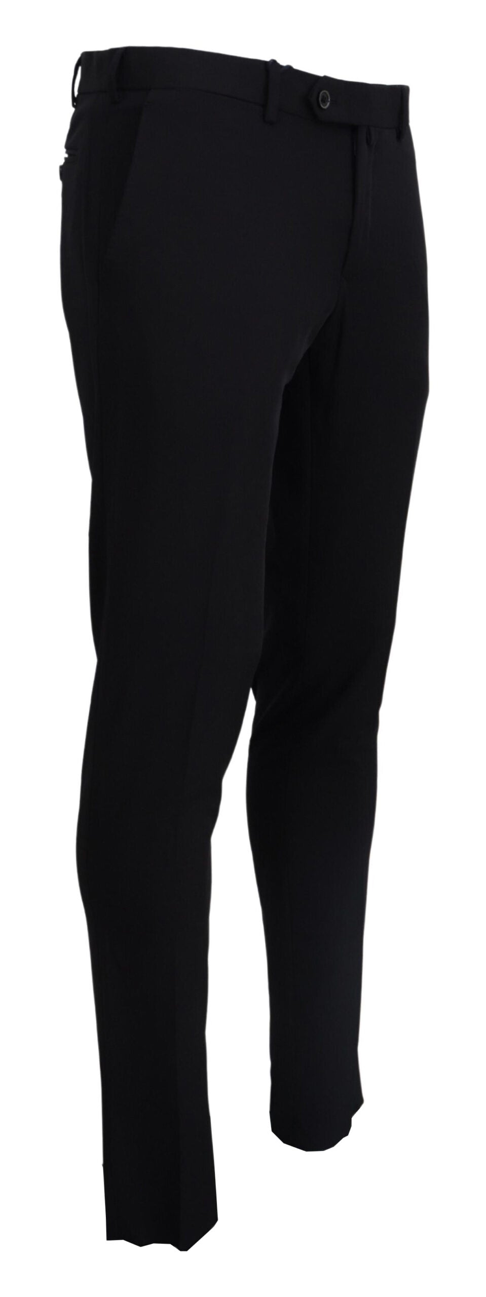 Domenico Tagliente Black Dress Pants for Men detail view