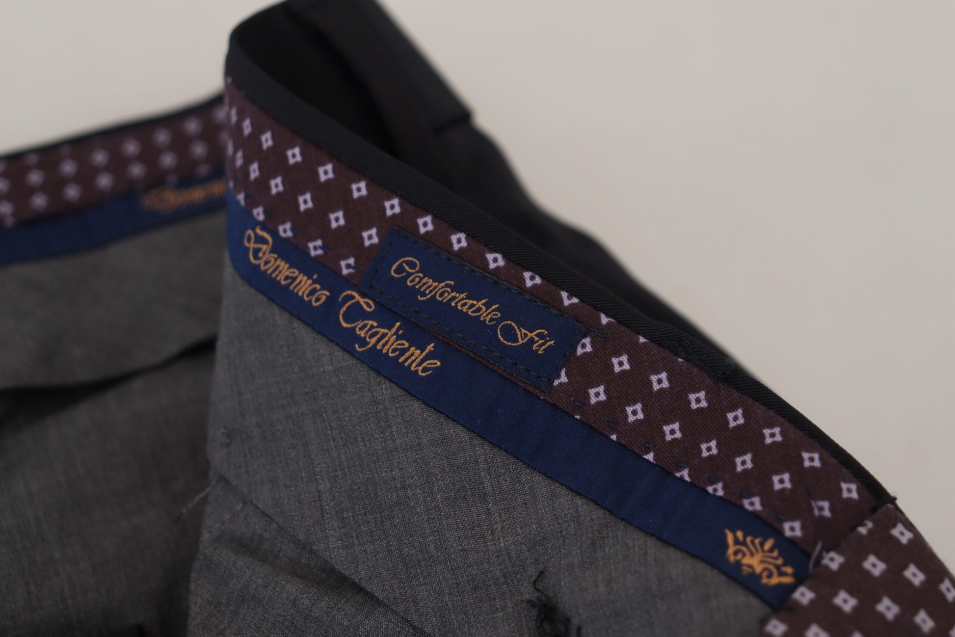 Domenico Tagliente Black Dress Pants for Men additional view