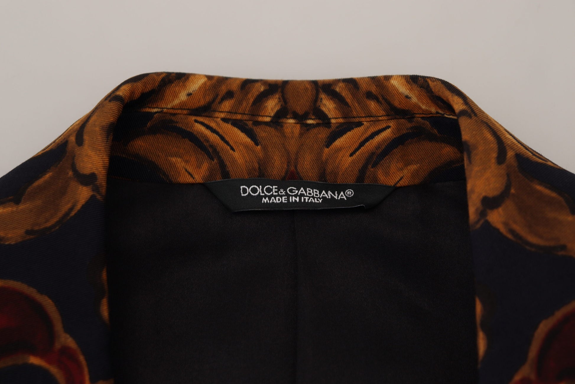 Blazer Martini Dolce & Gabbana multicolore fleuri à simple boutonnage