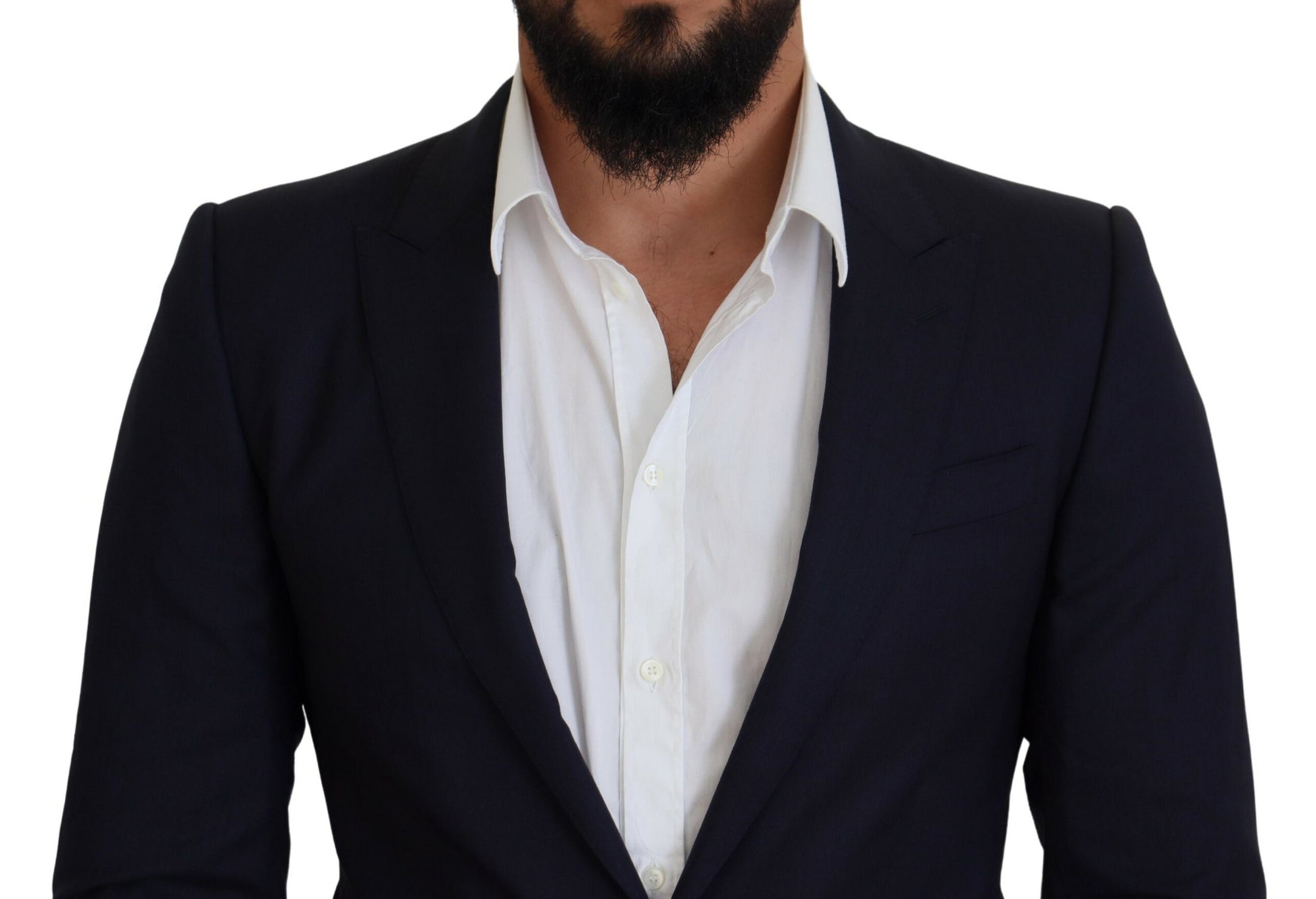 Dolce & Gabbana Blue Blazer for Men side view