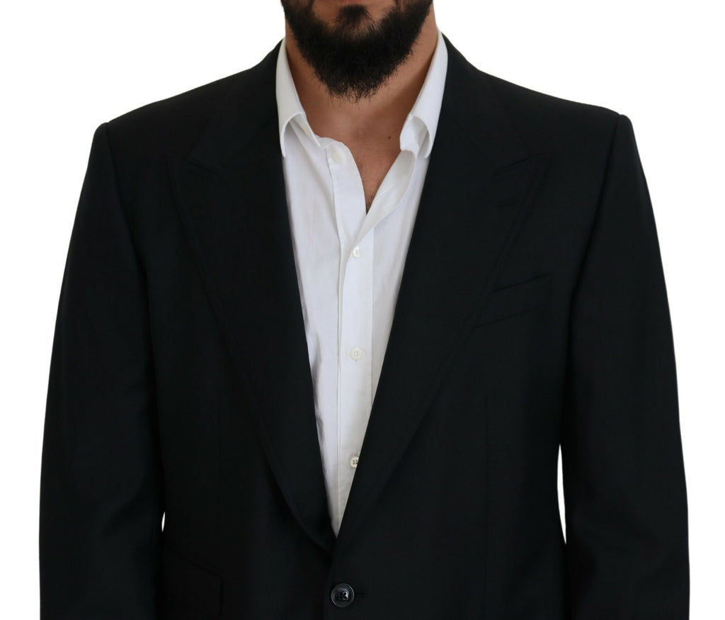 Dolce & Gabbana Blue Blazer for Men side view