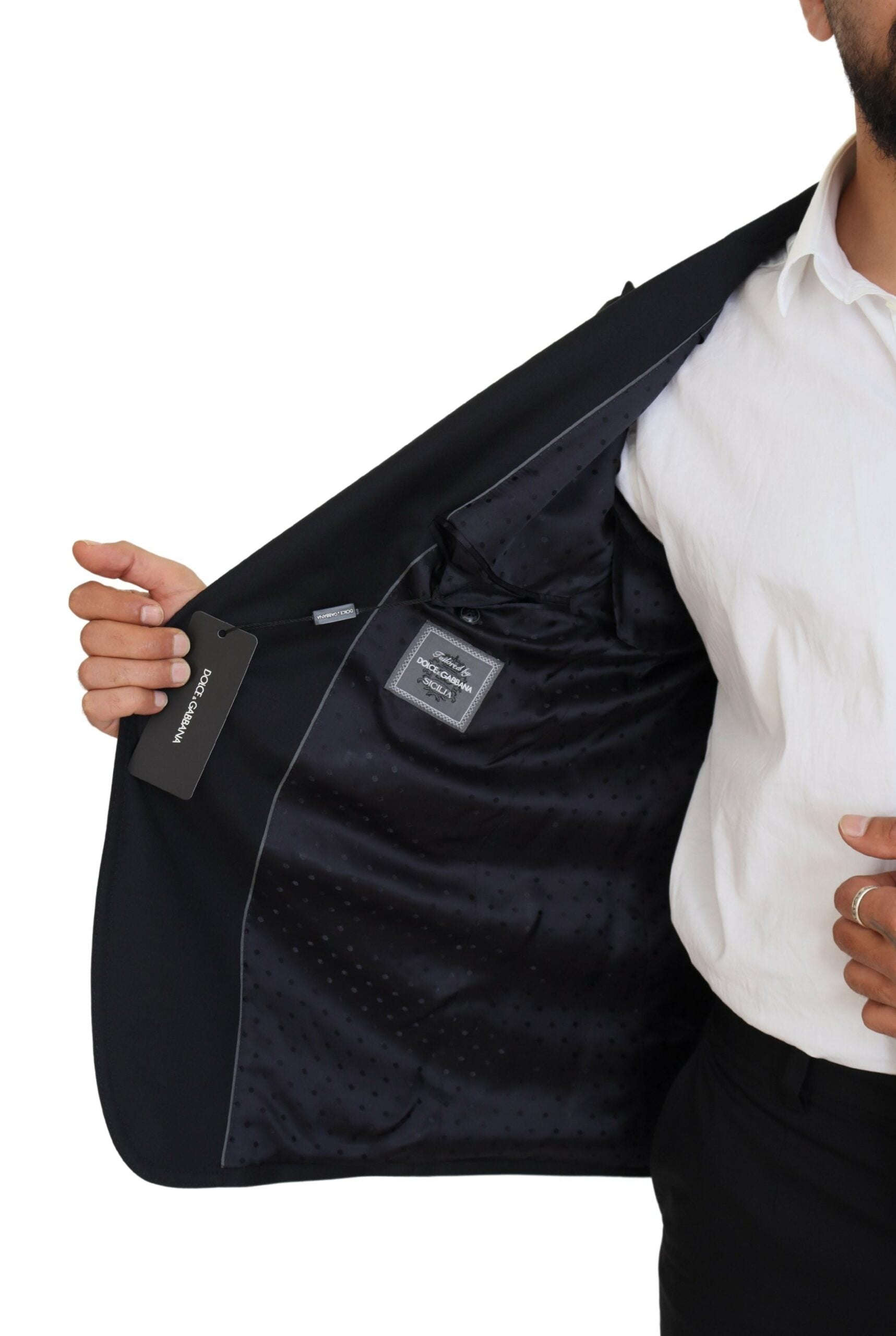 Dolce & Gabbana Blue Blazer for Men additional view