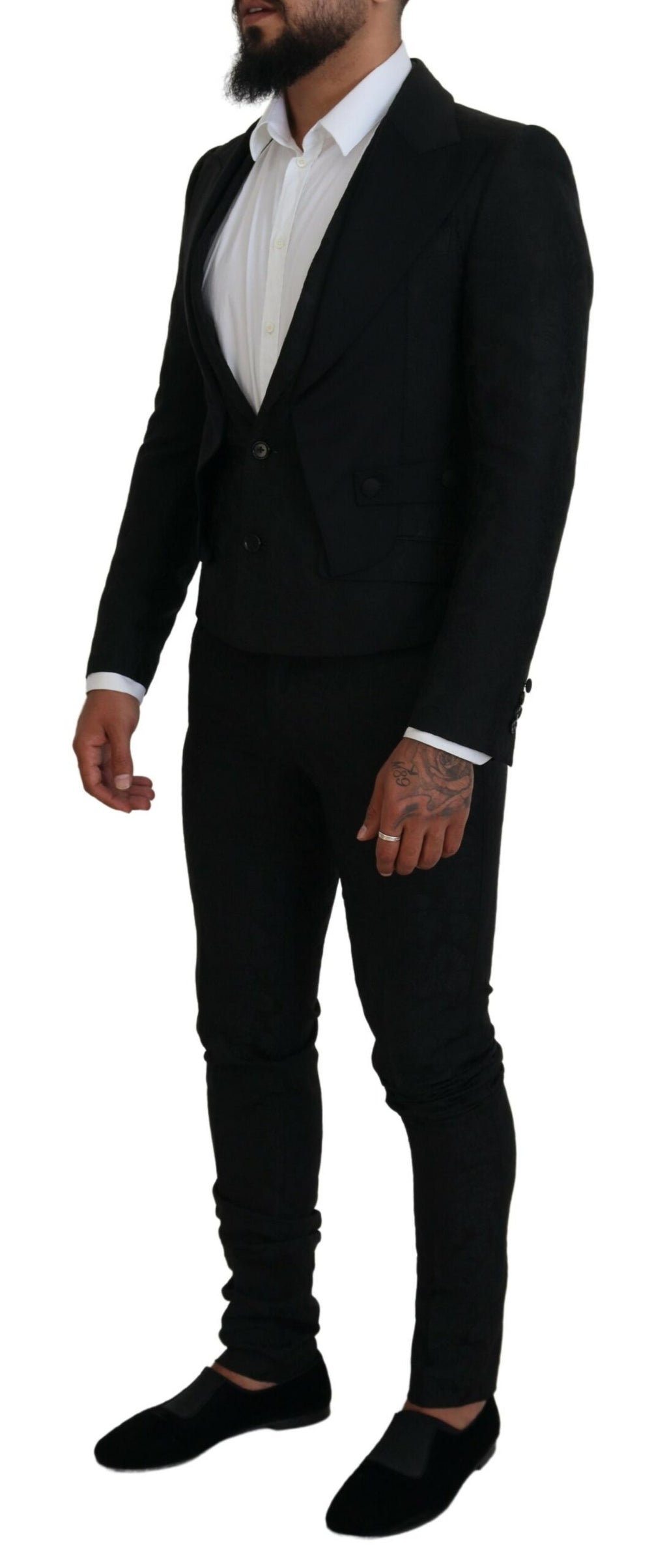 Dolce & Gabbana Black Two Piece Suits for Men alternate view