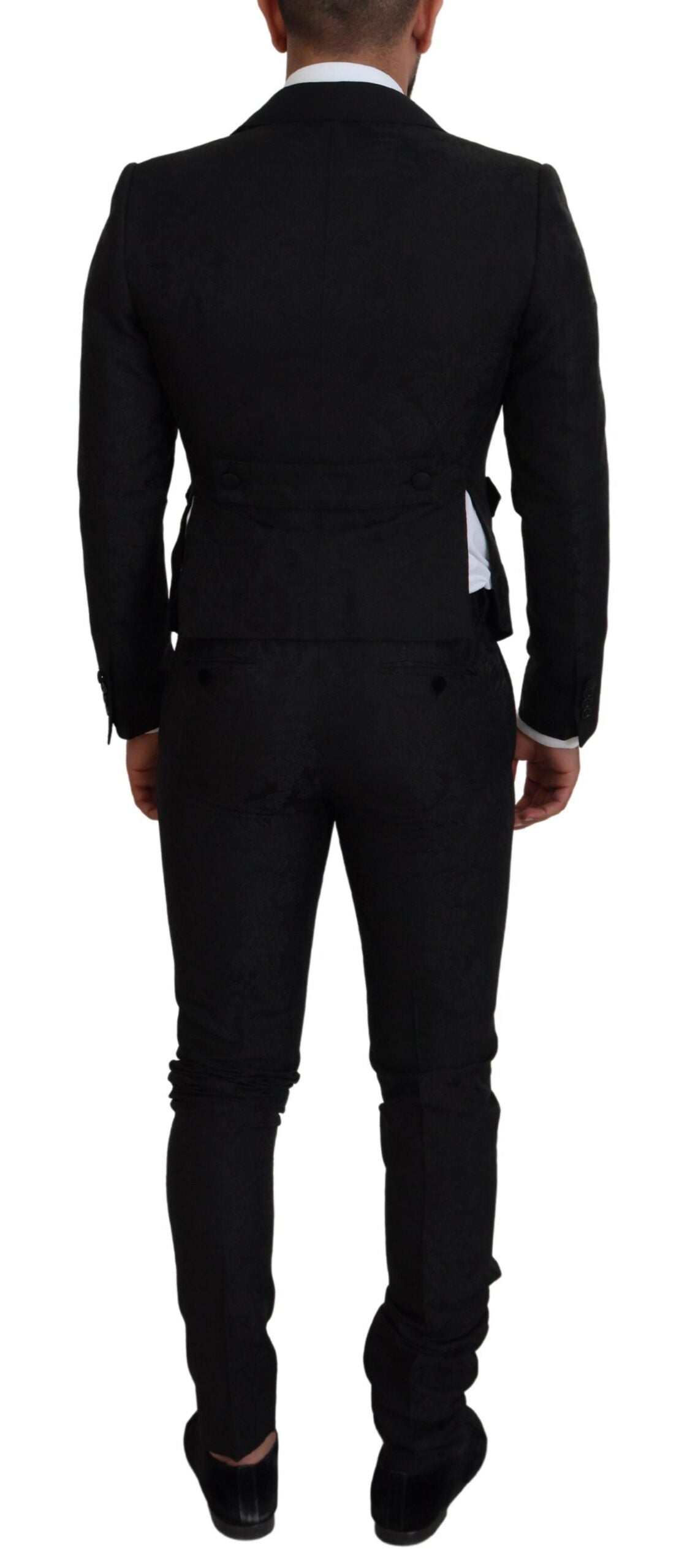 Dolce & Gabbana Black Two Piece Suits for Men detail view