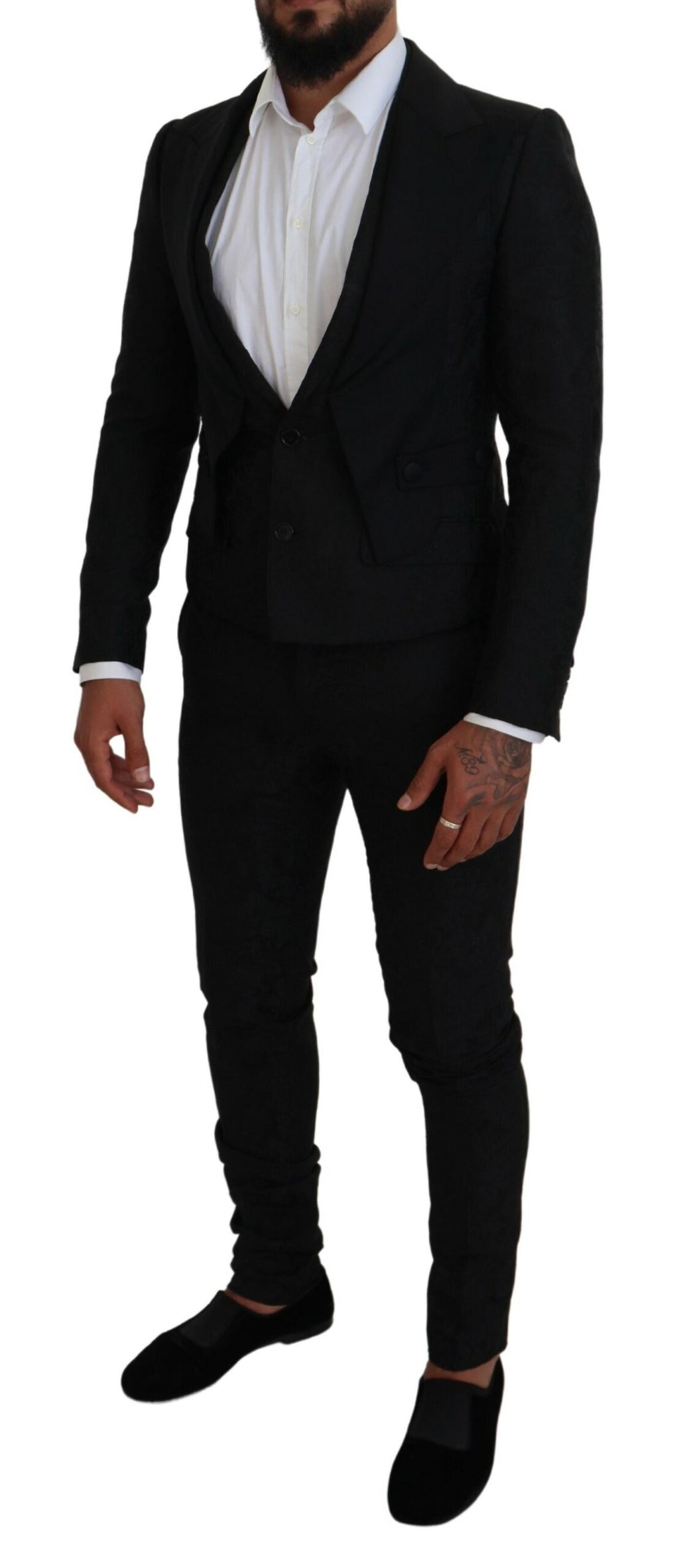 Dolce & Gabbana Black Two Piece Suits for Men additional view
