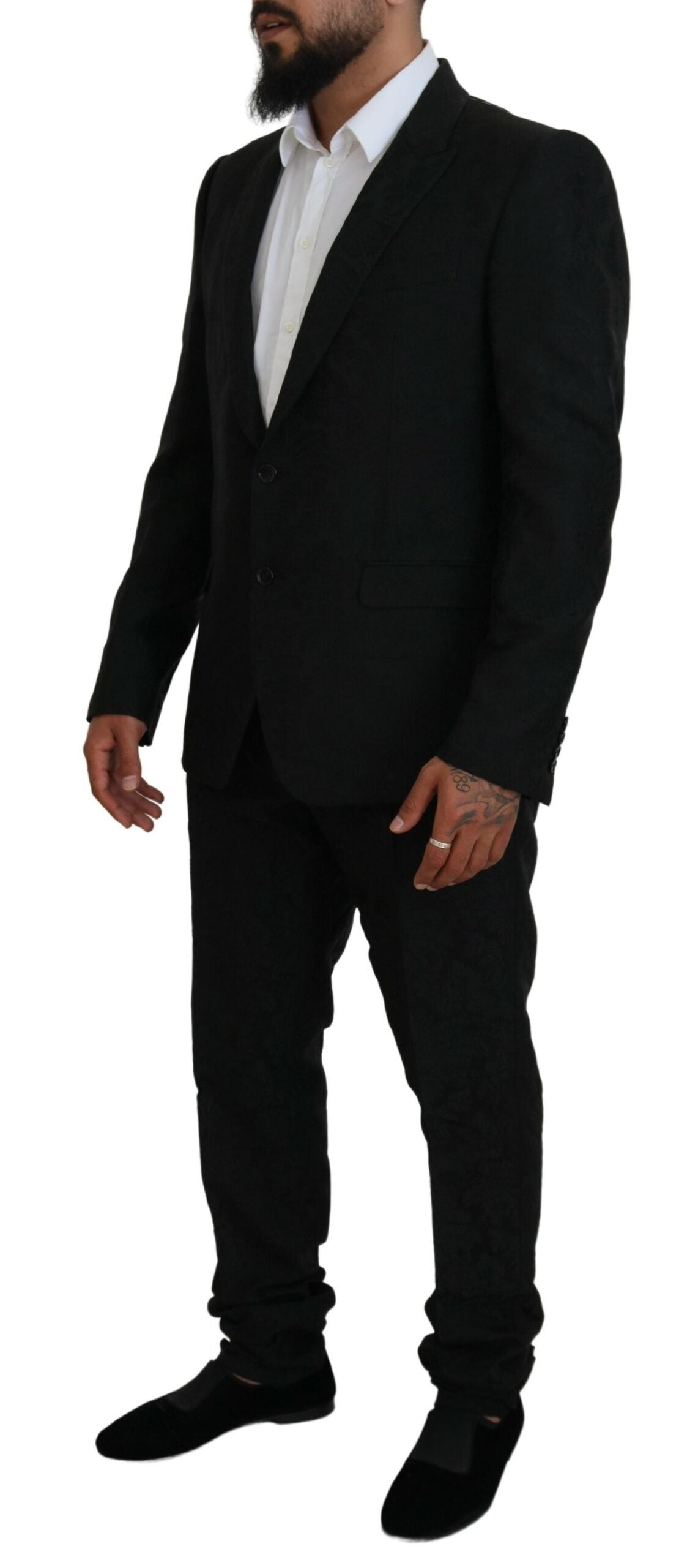 Dolce & Gabbana Black Two Piece Suits for Men alternate view