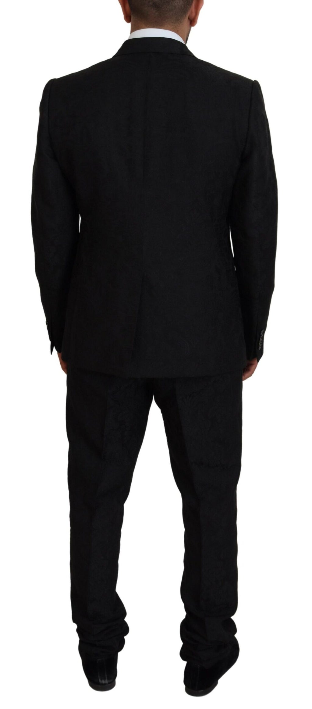 Dolce & Gabbana Black Two Piece Suits for Men detail view