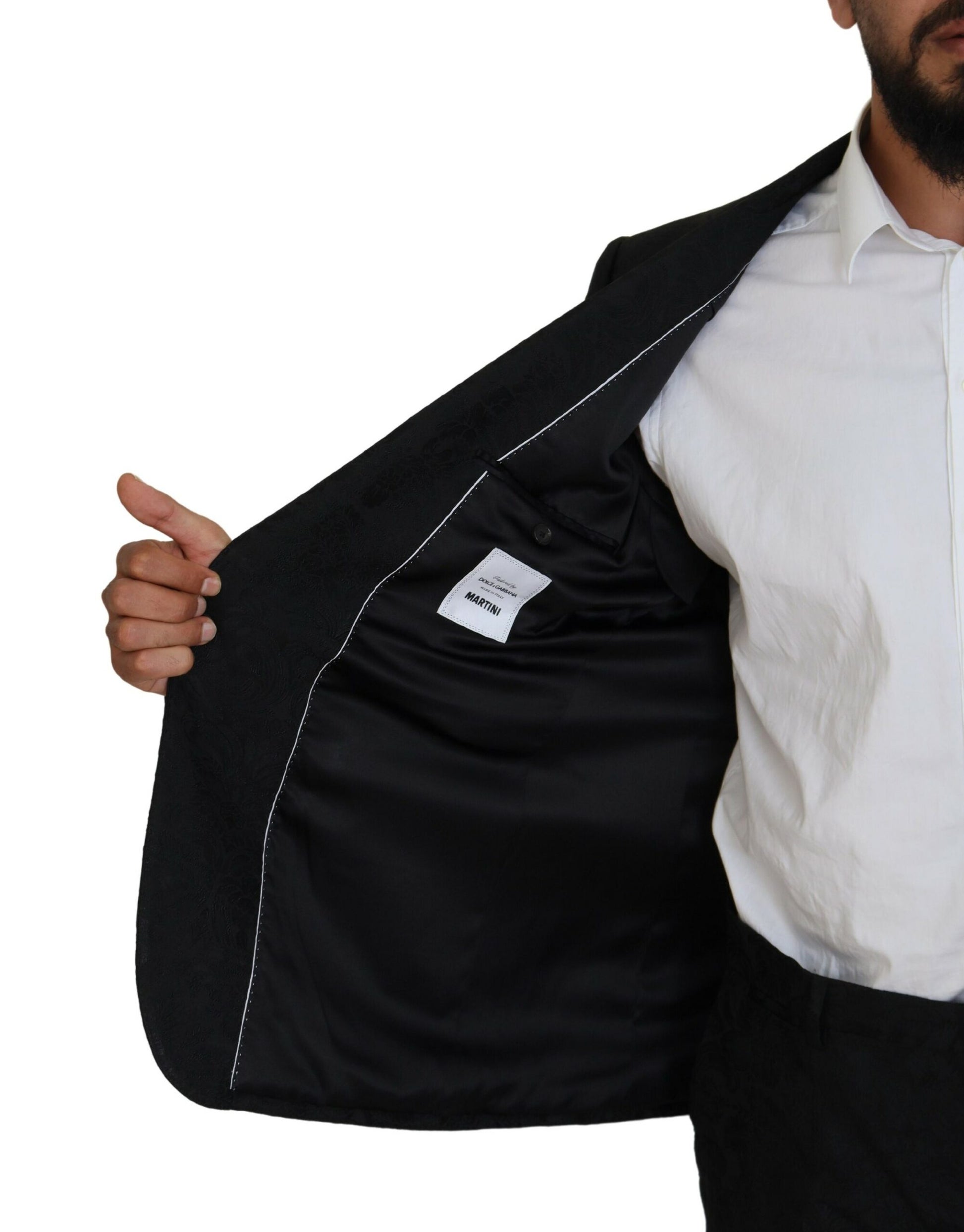 Dolce & Gabbana Black Two Piece Suits for Men additional view