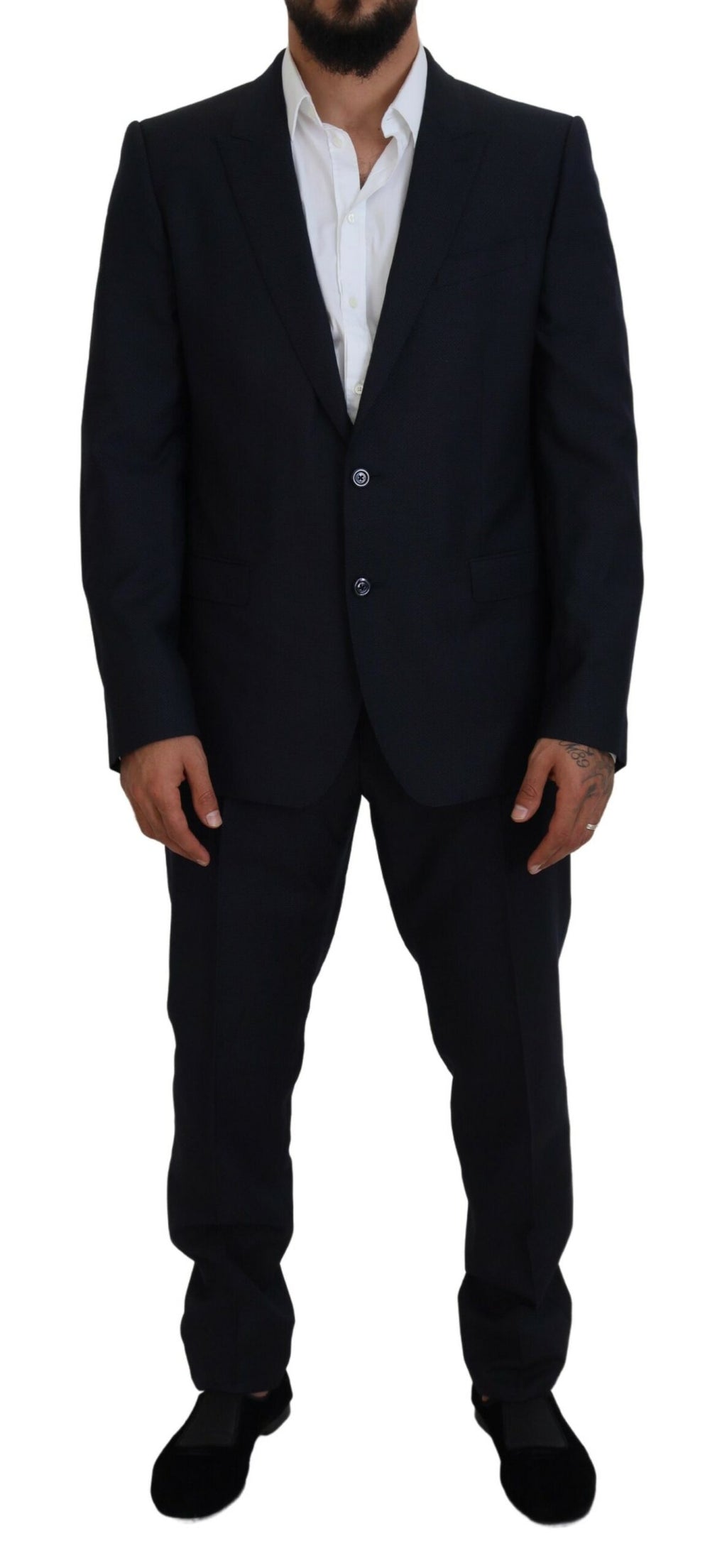 Dolce & Gabbana Blue Two Piece Suits for Men