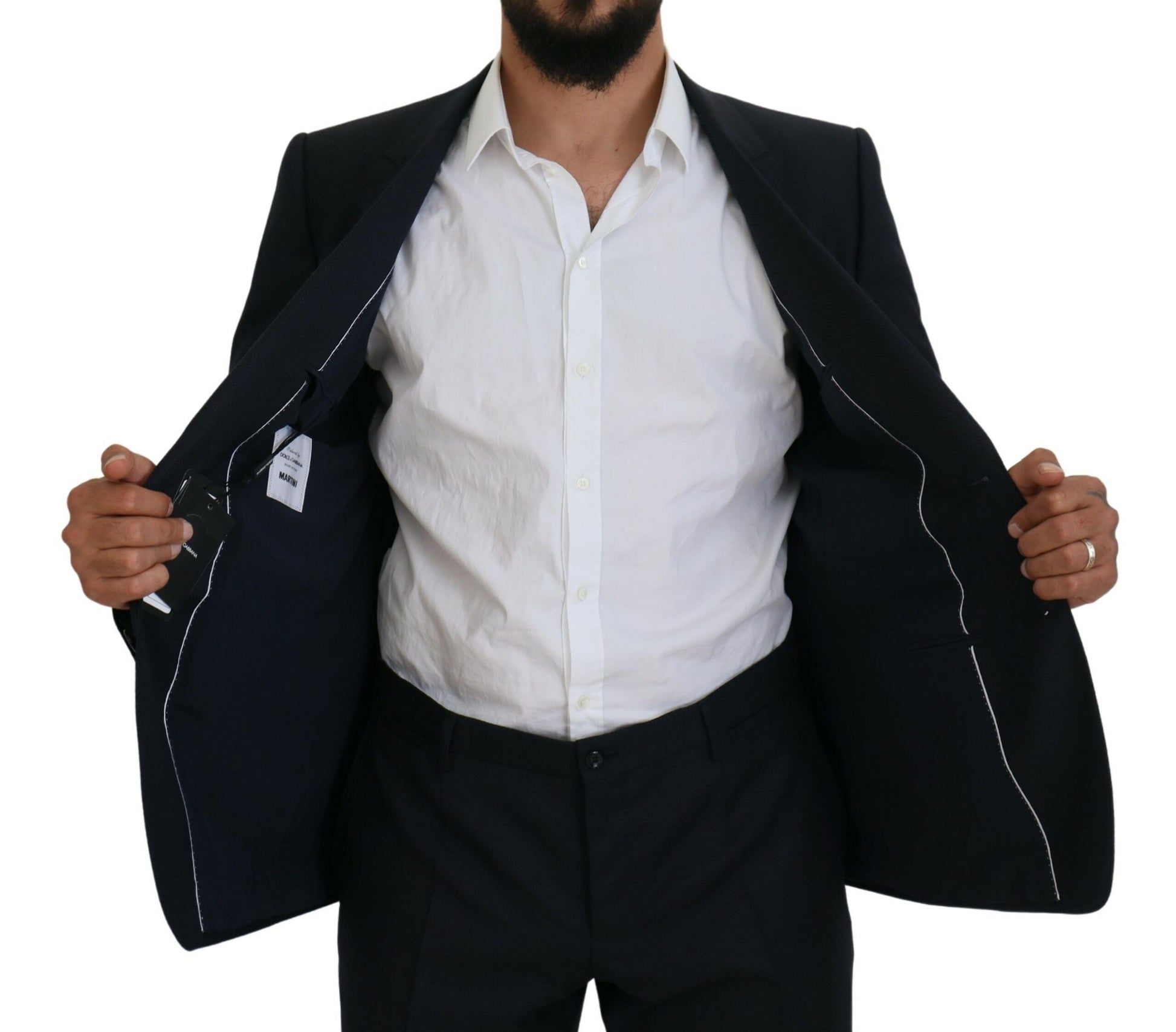 Dolce & Gabbana Blue Two Piece Suits for Men additional view
