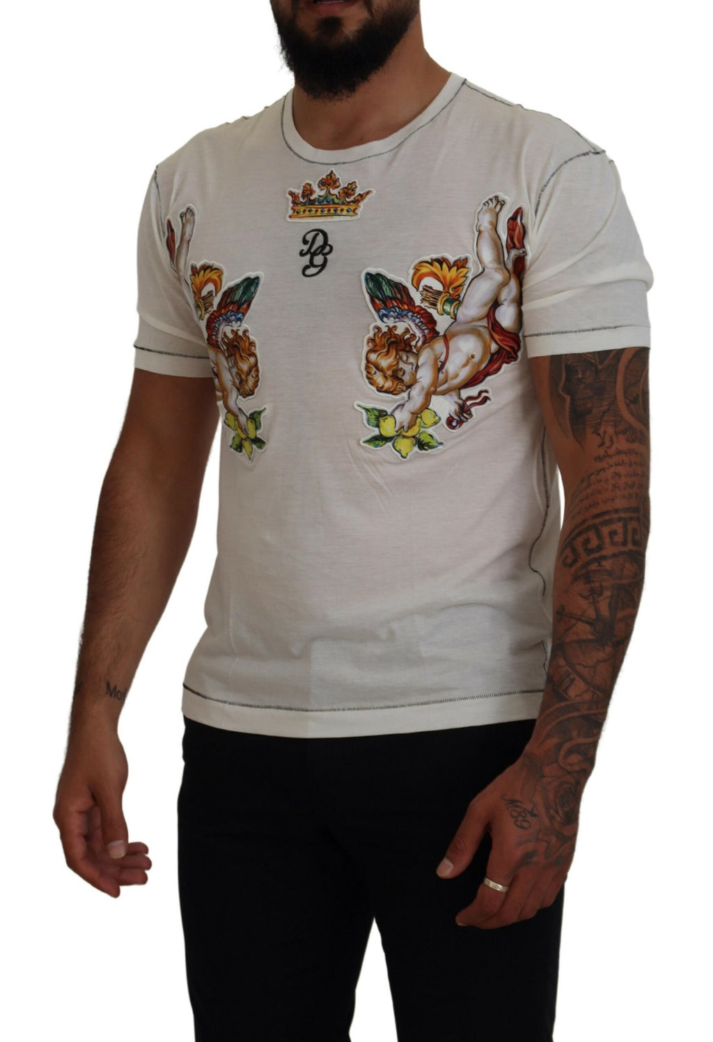 Dolce & Gabbana White T-Shirt for Men alternate view